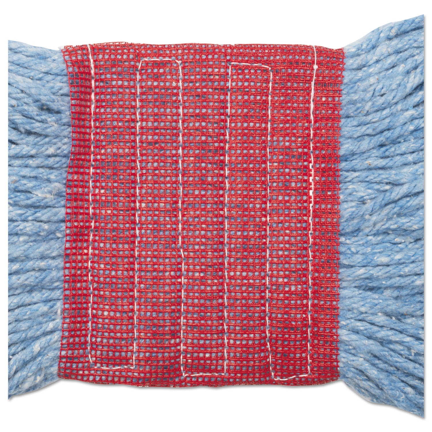 Boardwalk® Super Loop Wet Mop Head, Cotton/synthetic Fiber, 5" Headband, Large Size, Blue, 12/carton