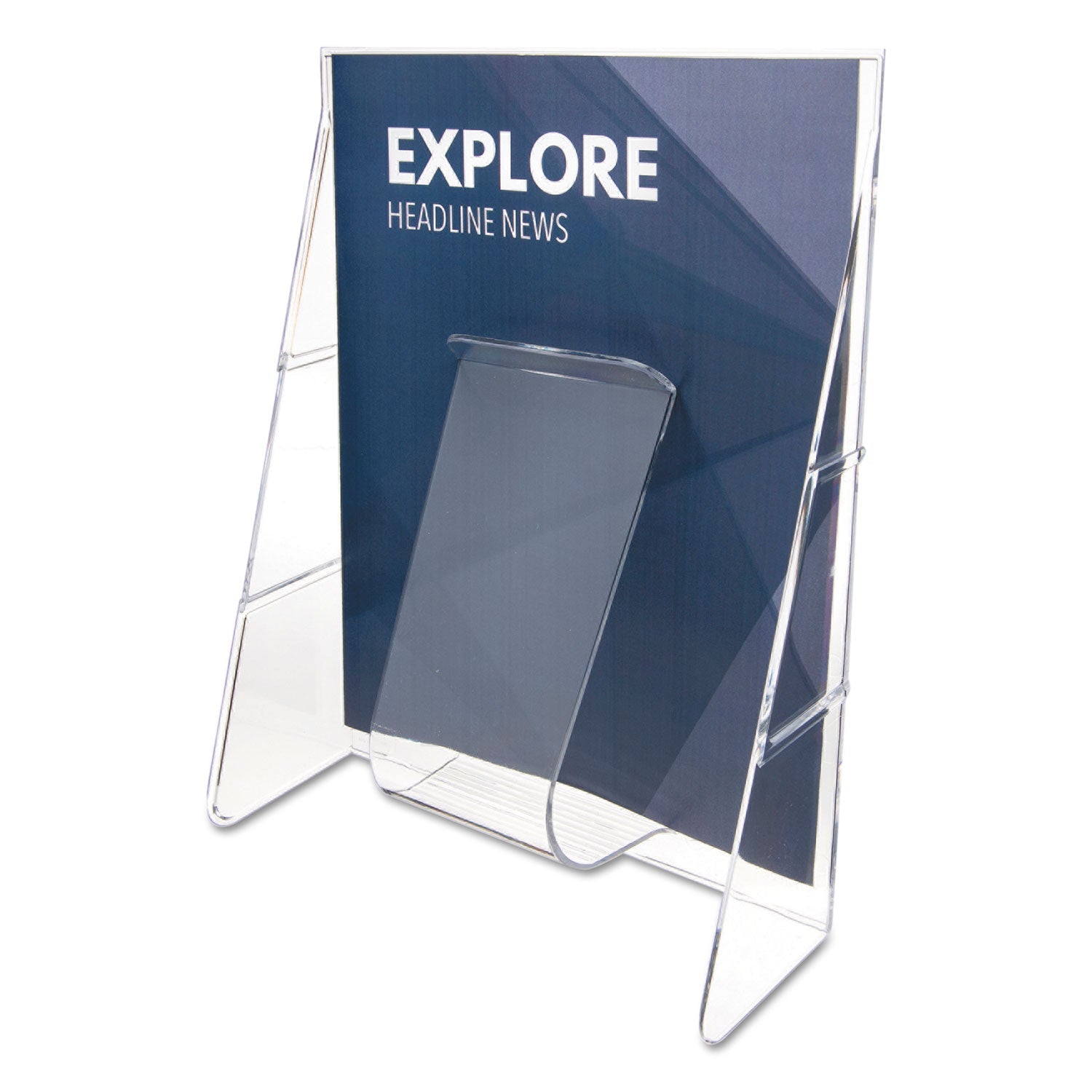 Wall-Mount Literature Rack | Magazine Size