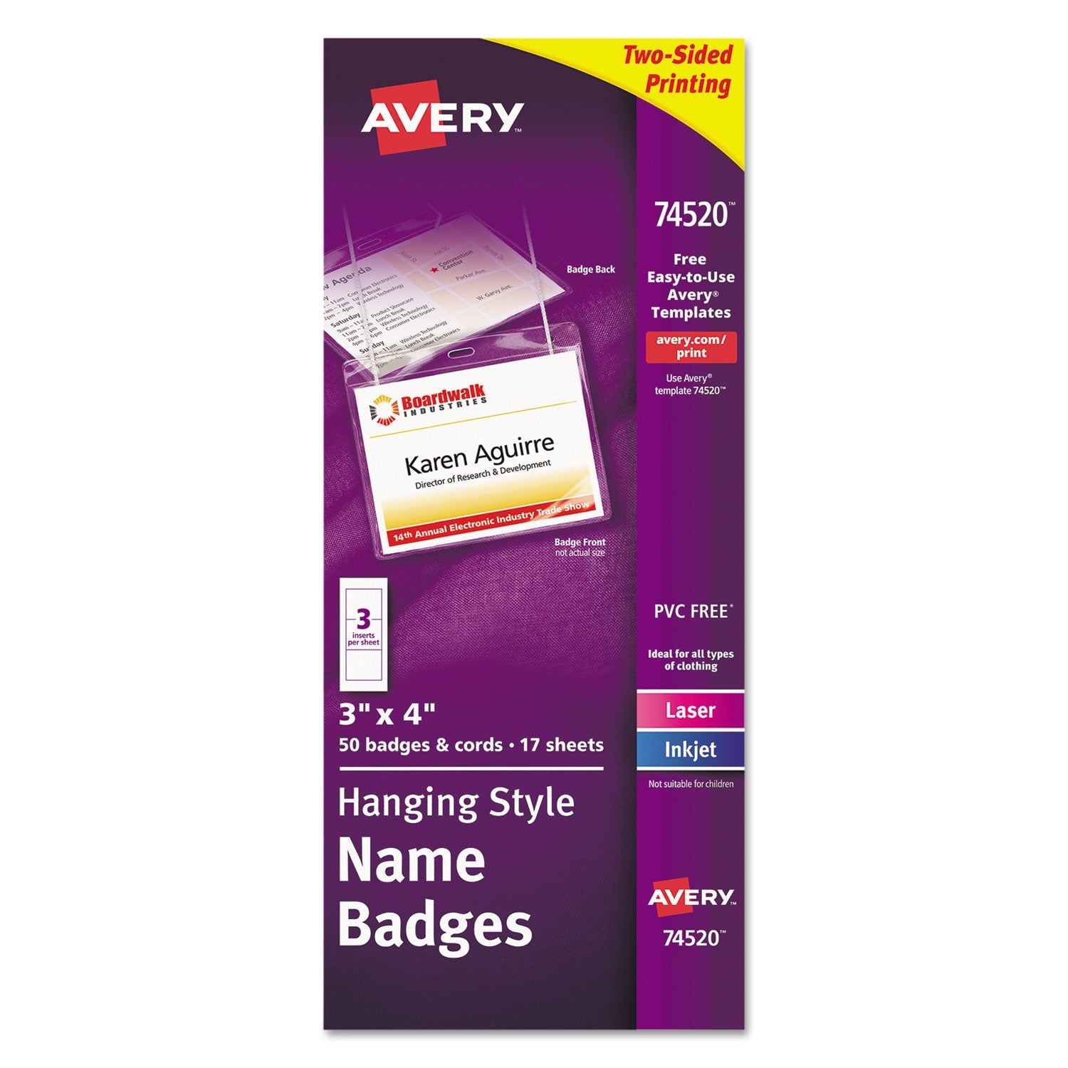 Necklace-Style Badge Holder | 50/box