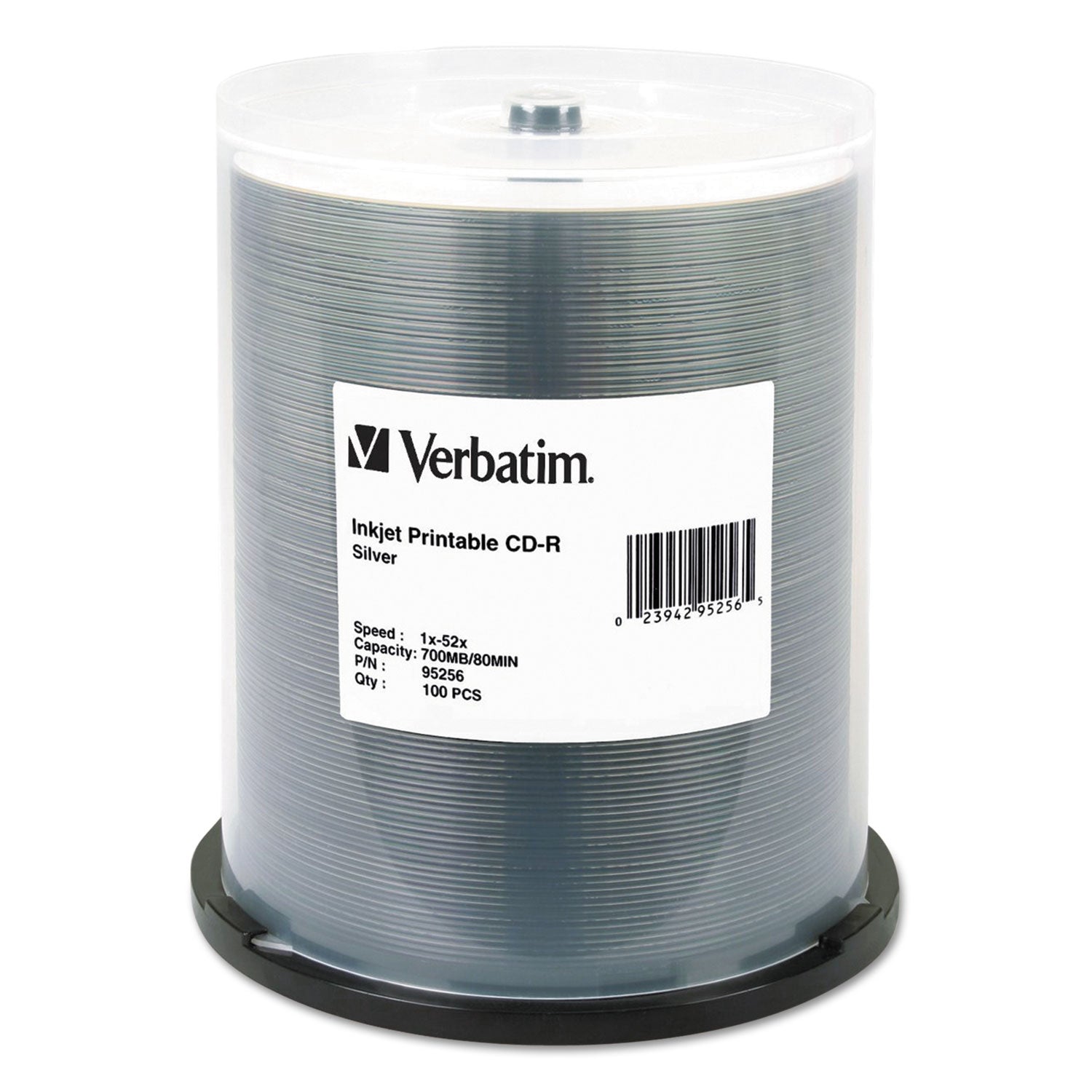 CD-R Printable Recordable Disc | 700MB | 100/Pack