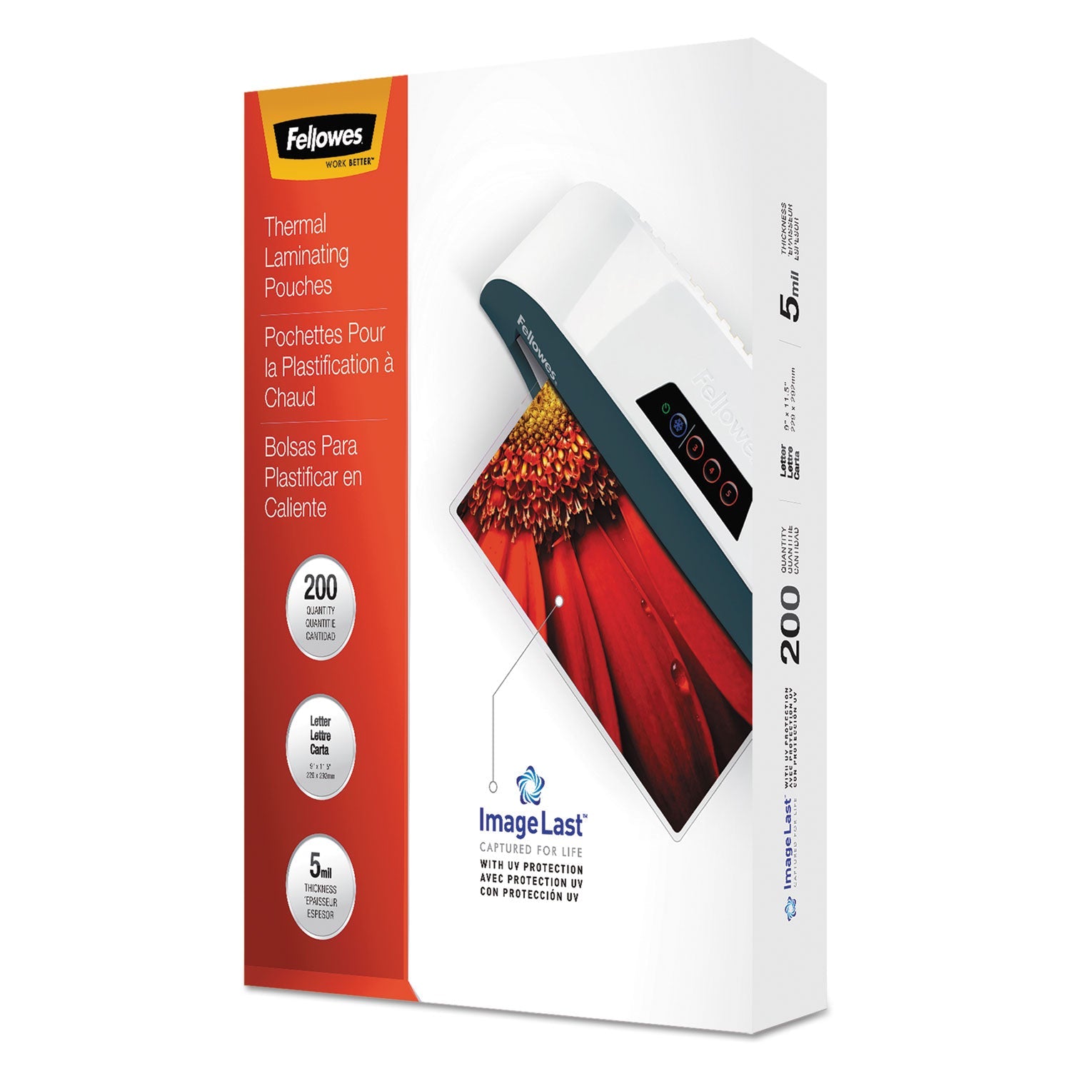 ImageLast Laminating Pouches | 5 Mil UV 200-Pack