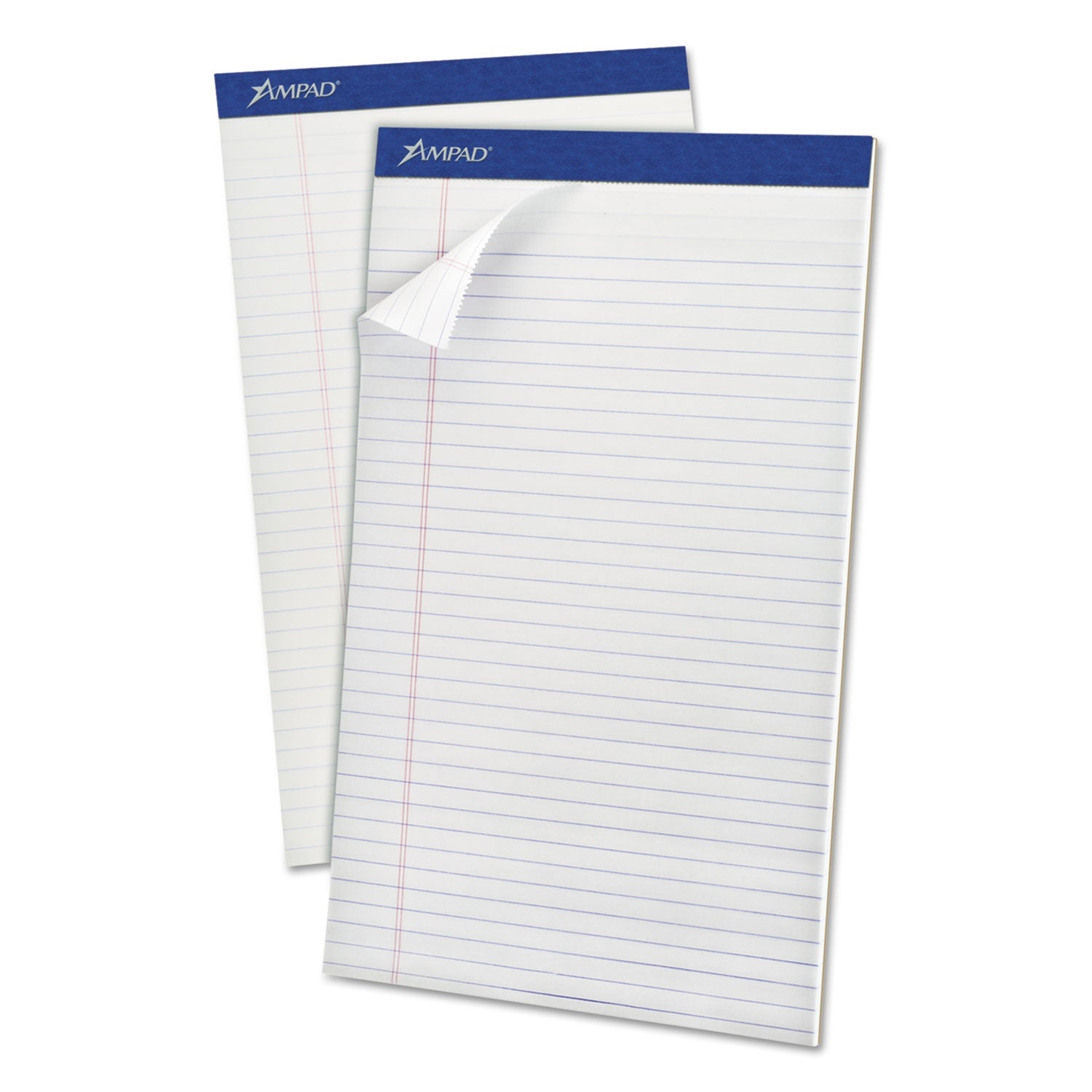 Perforated Writing Pads | Ampad® White 8.5x14