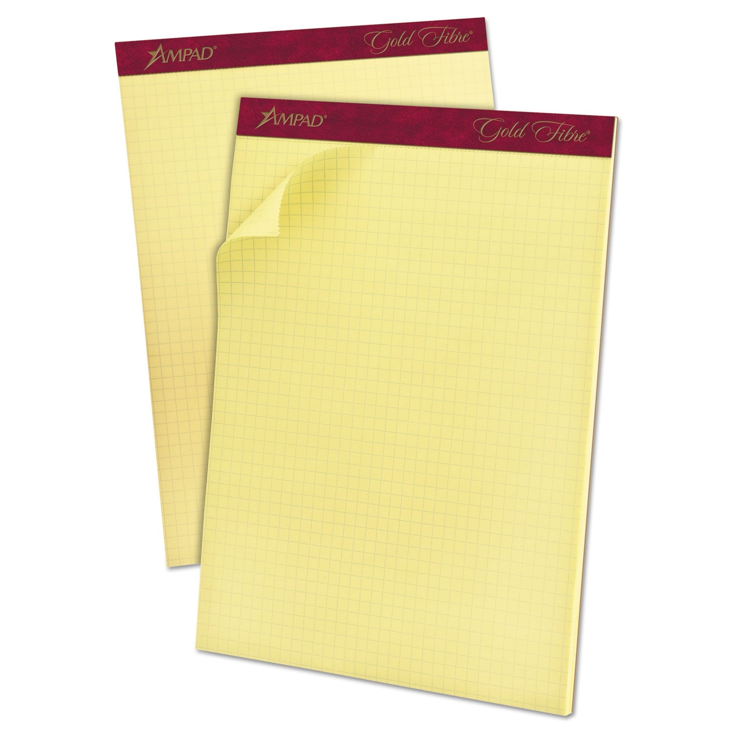 Gold Fibre Canary Quadrille Pads | 4x4