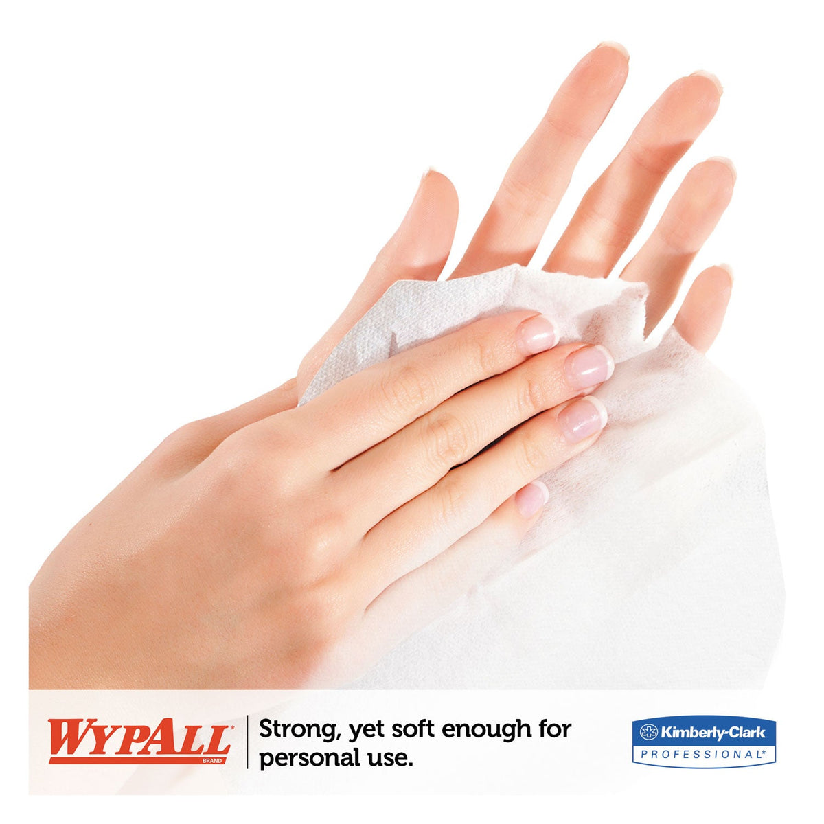 WypAll® L30 Towels, POP-UP Box, 10 x 9.8, White, 120/Box, 10 Boxes/Carton