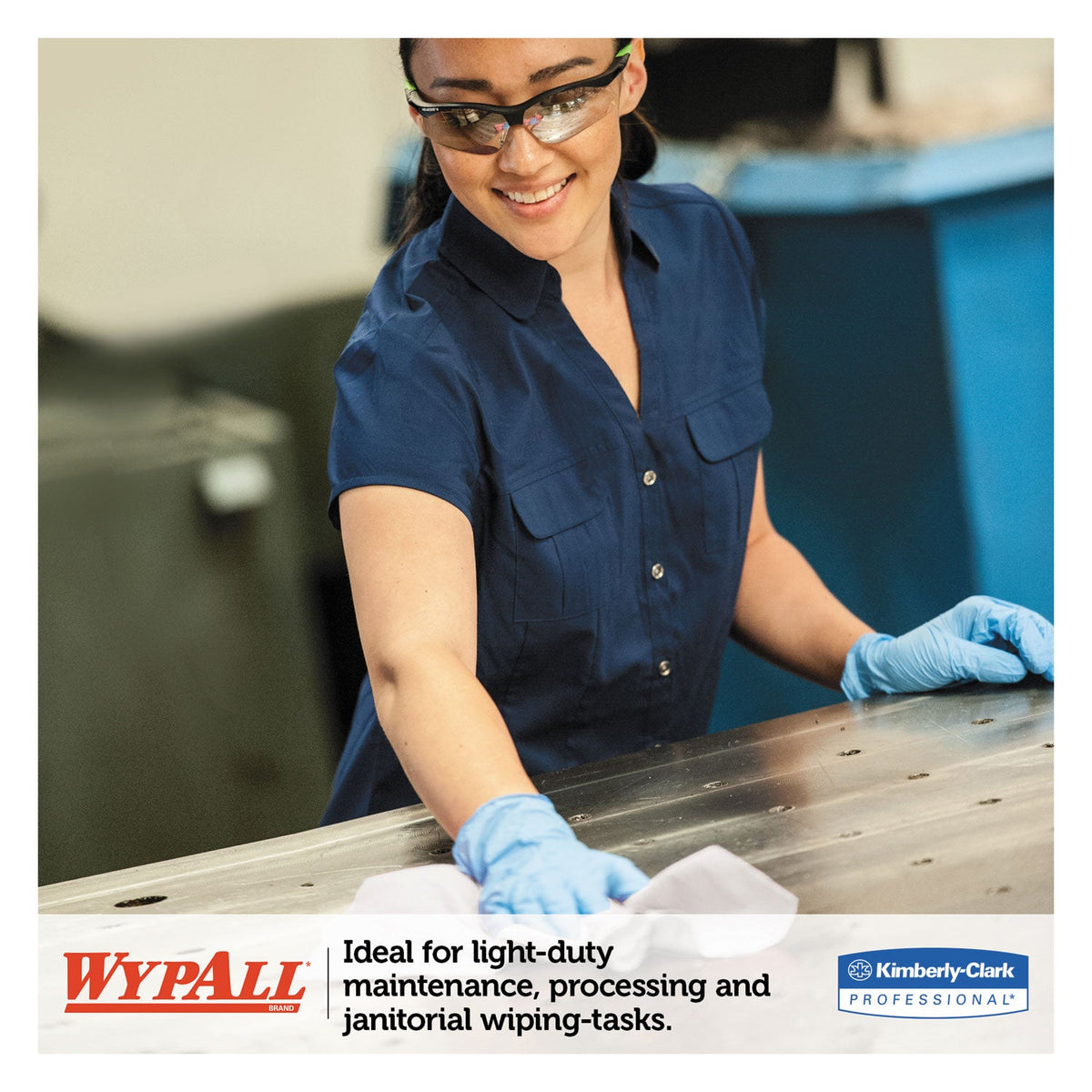 WypAll® L30 Towels, POP-UP Box, 10 x 9.8, White, 120/Box, 10 Boxes/Carton