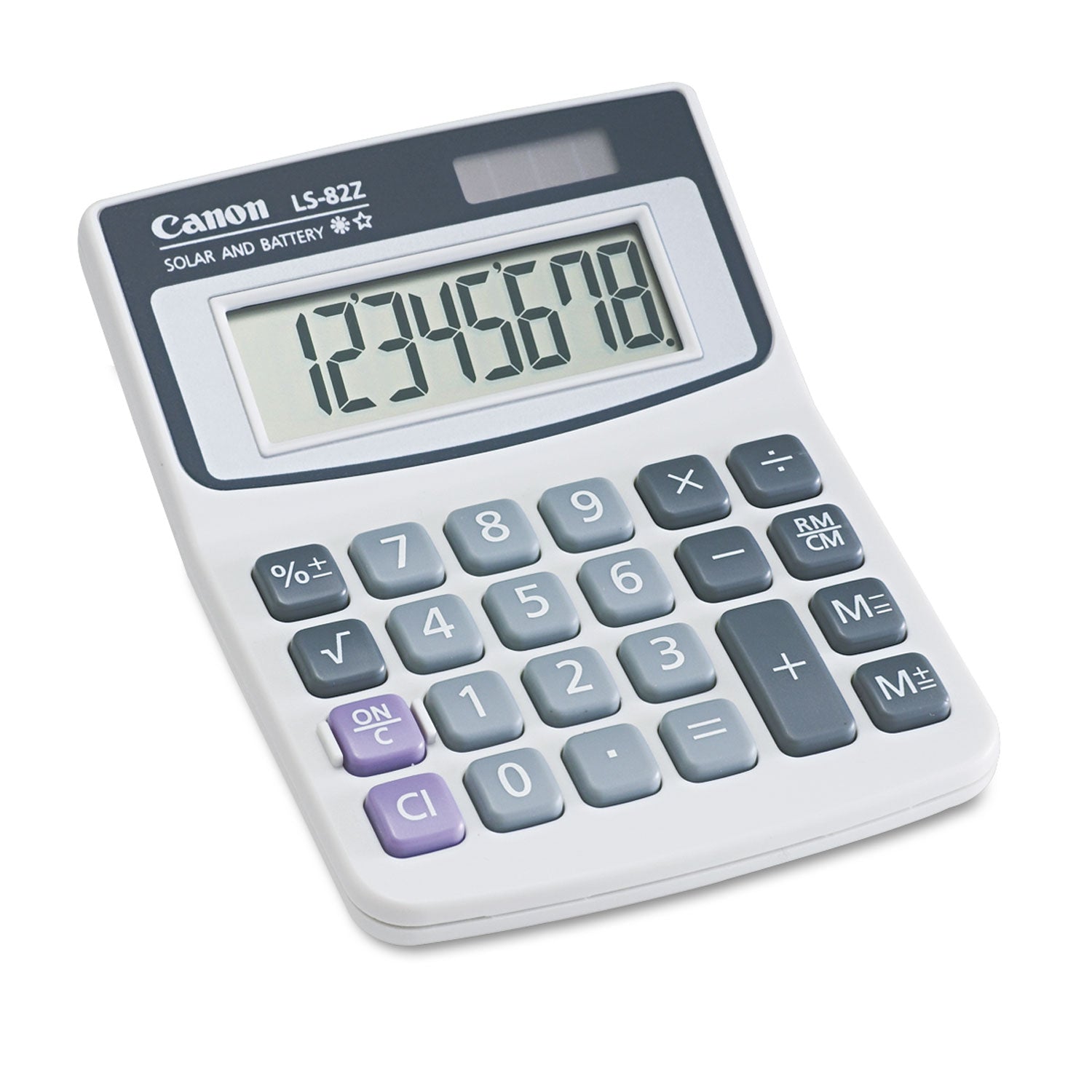 Canon® Ls82z Minidesk Calculator, 8-Digit Lcd