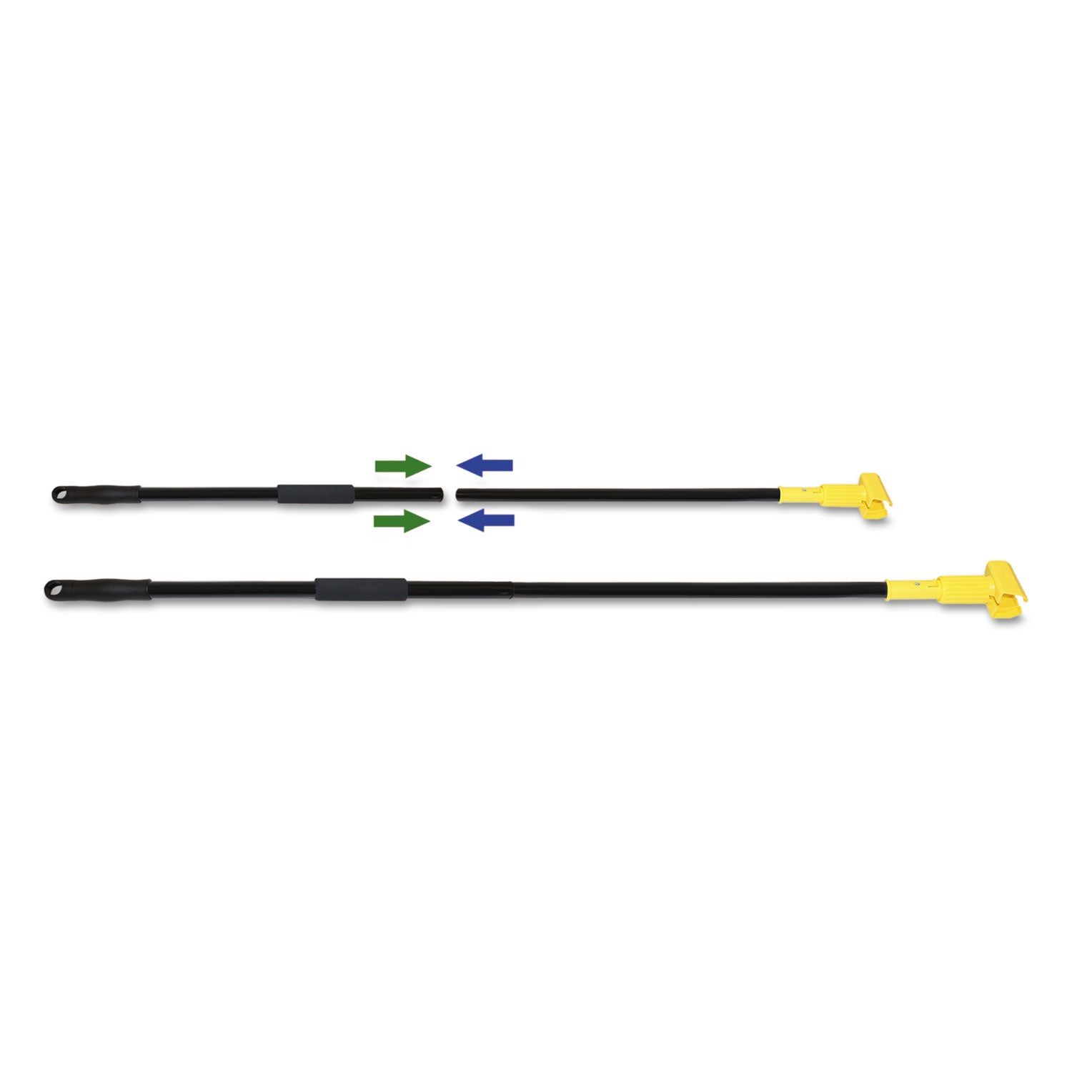 Boardwalk Two-Piece Metal Handle | Mop Head