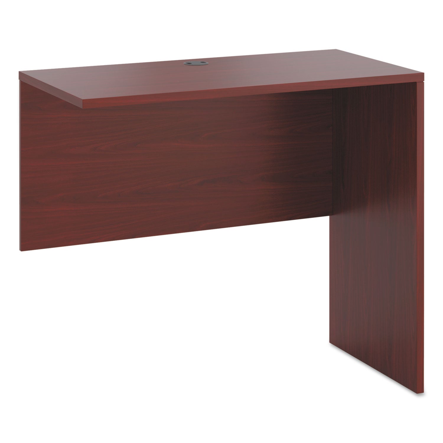 HON® 10500 Series Standing Height Return Shell, 48w X 24d X 42h, Mahogany