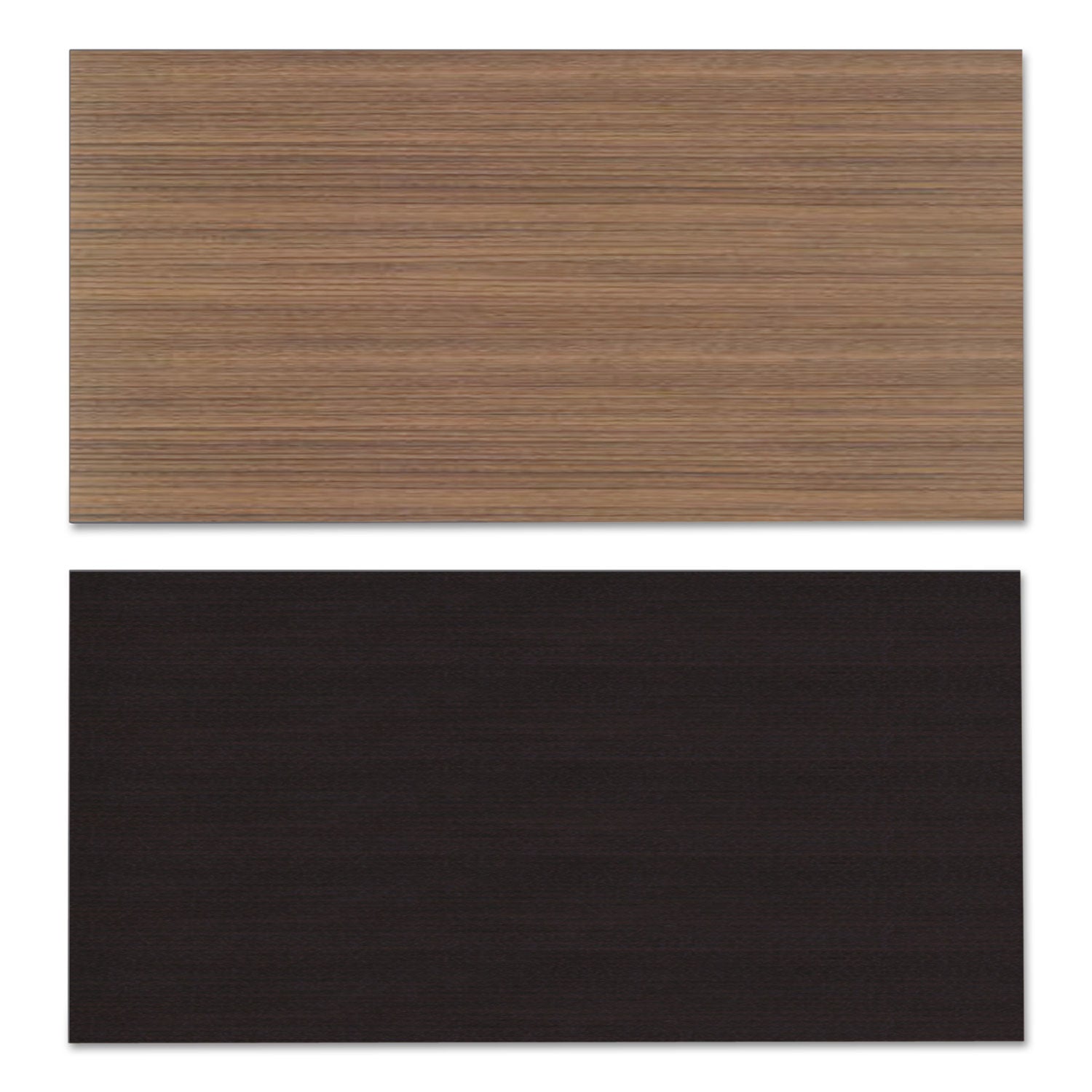 Alera® Reversible Laminate Table Top, Rectangular, 47.63w X 23.63d, Espresso/walnut