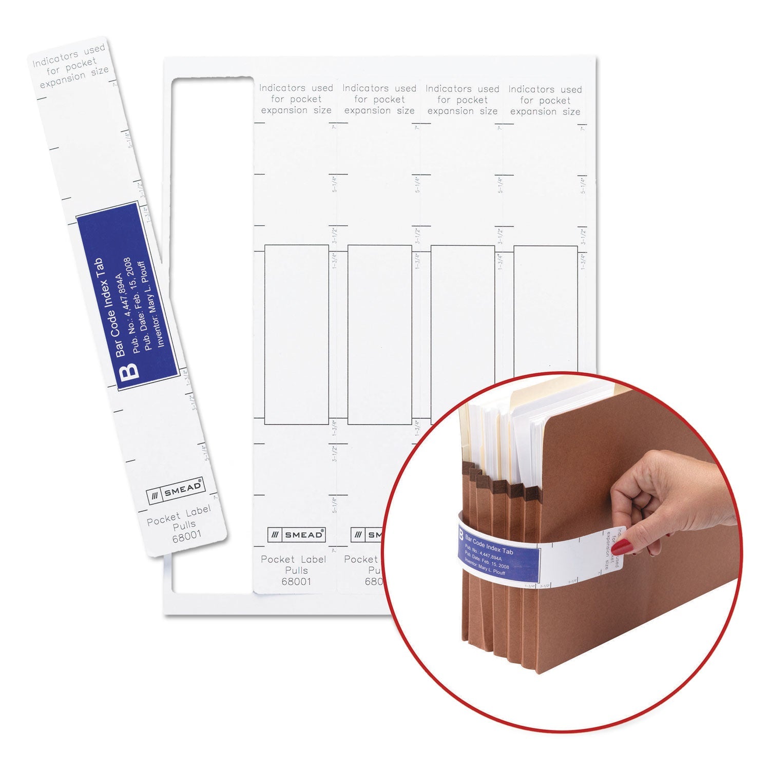 Viewables Pocket Label Pulls | 45/Pack