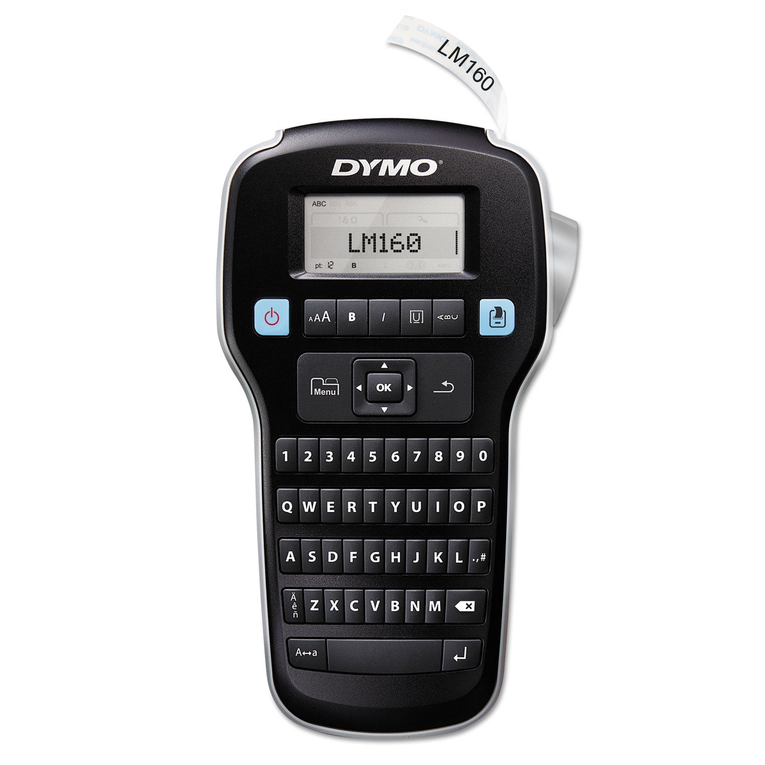 DYMO® Labelmanager 160p Label Maker, 2 Lines, 7.9 X 4.65 X 1.9