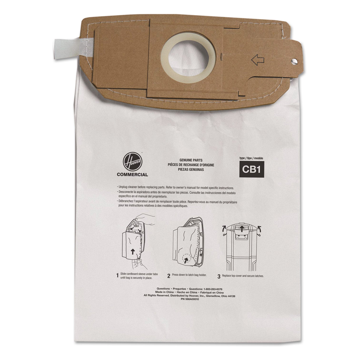 Disposable Vacuum Bags | Standard B | 10-Pack