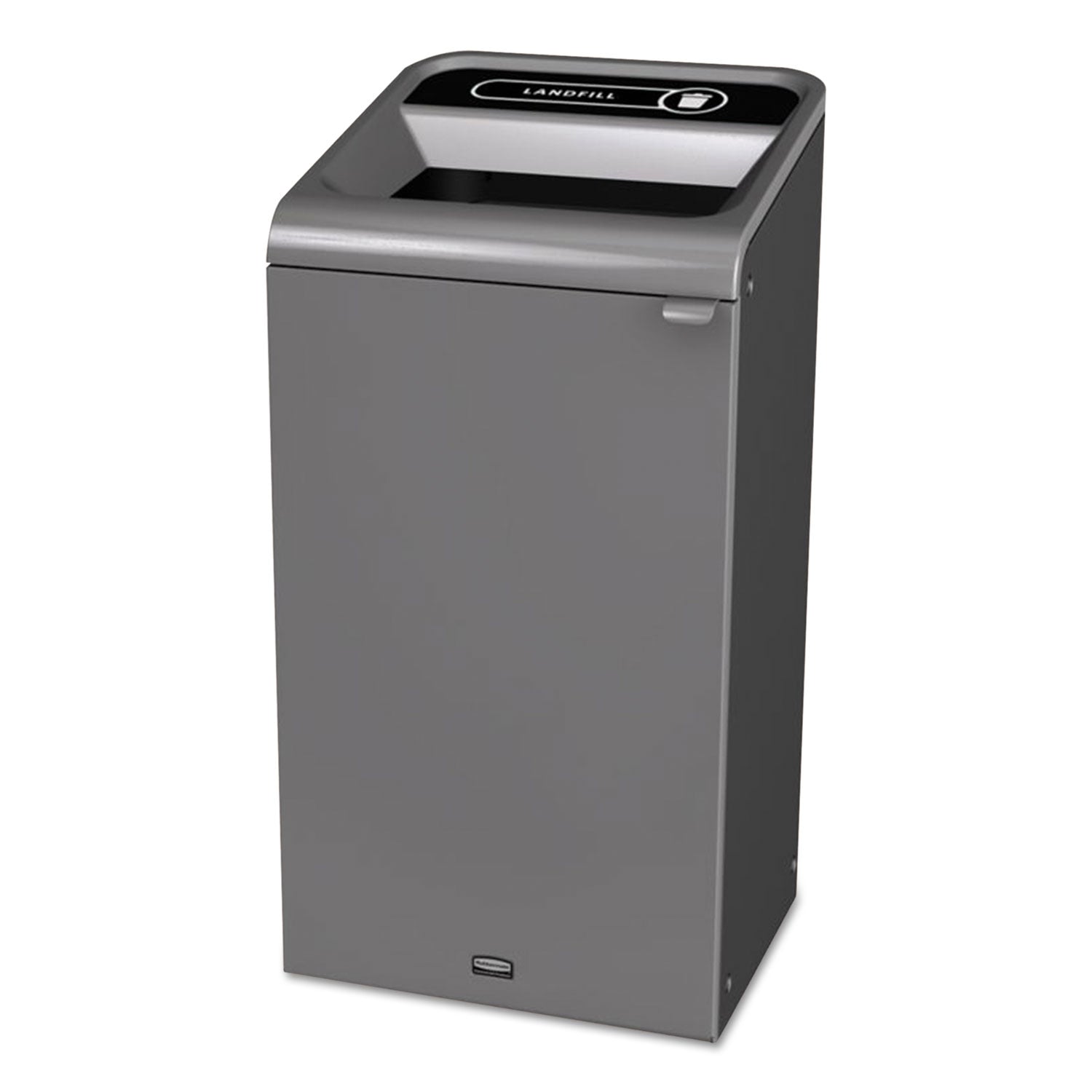 Indoor Recycling Receptacle | 23 Gal, Gray