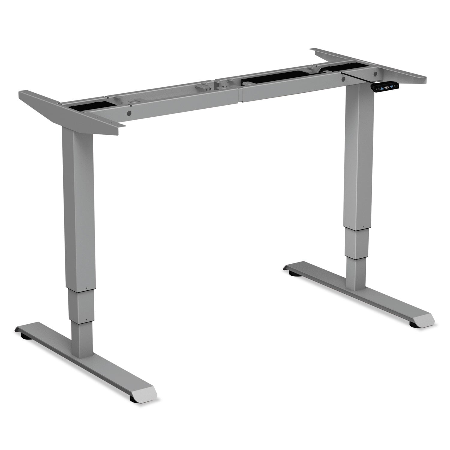 Electric Sit-Stand Desk Base | Gray | Memory Ctr