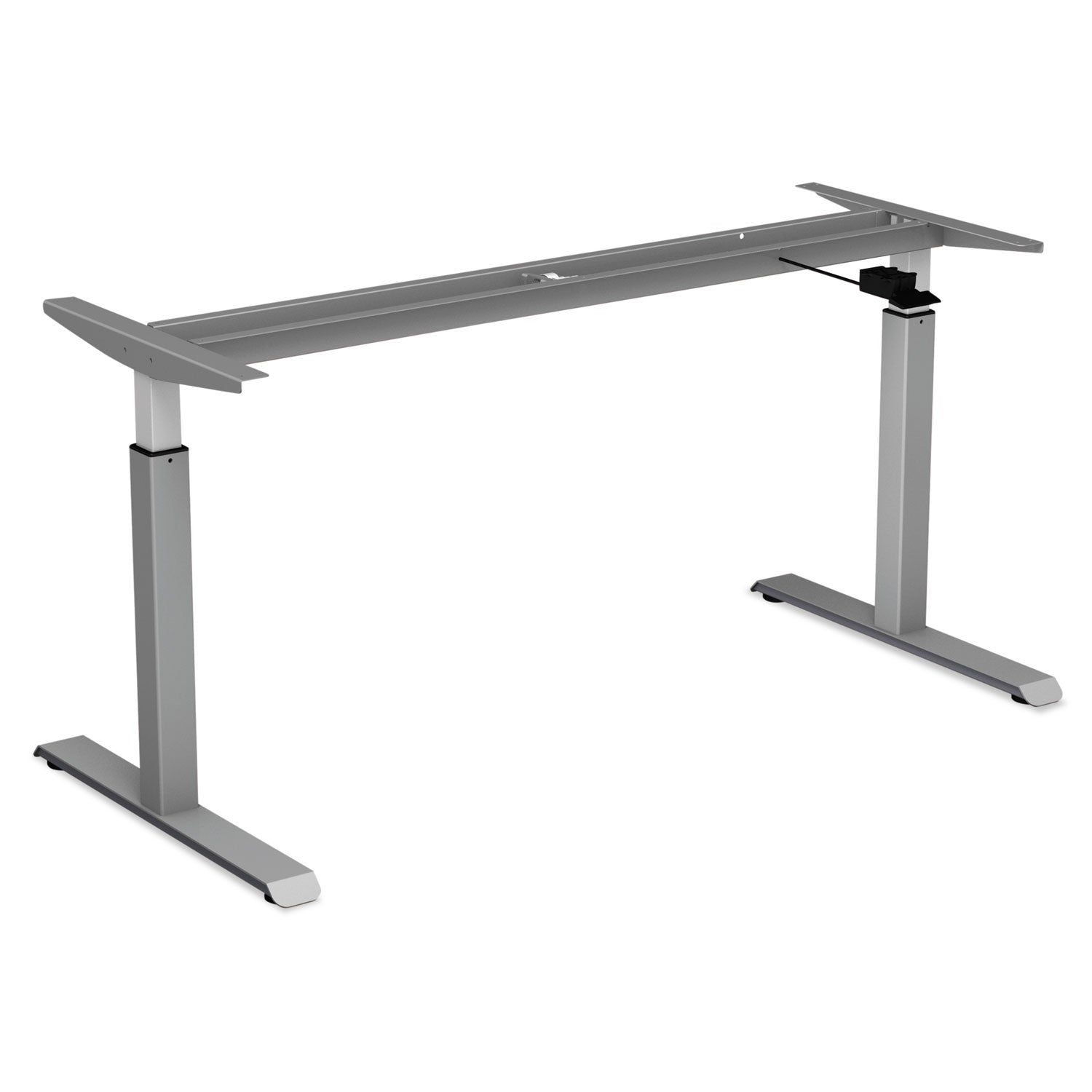 Pneumatic Sit-Stand Desk Base | Alera® | Gray