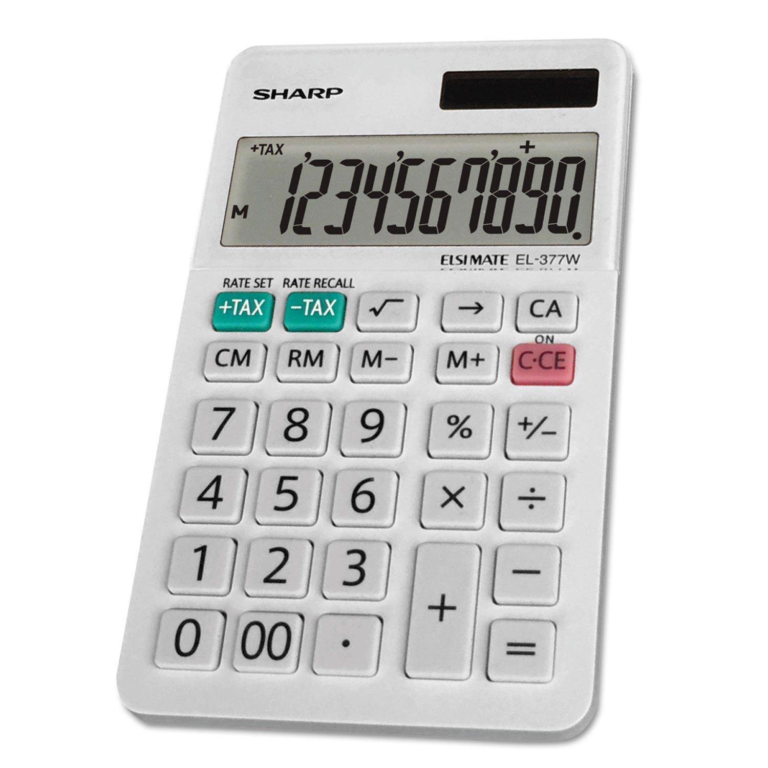 Large Pocket Calculator | Sharp® EL-377wb