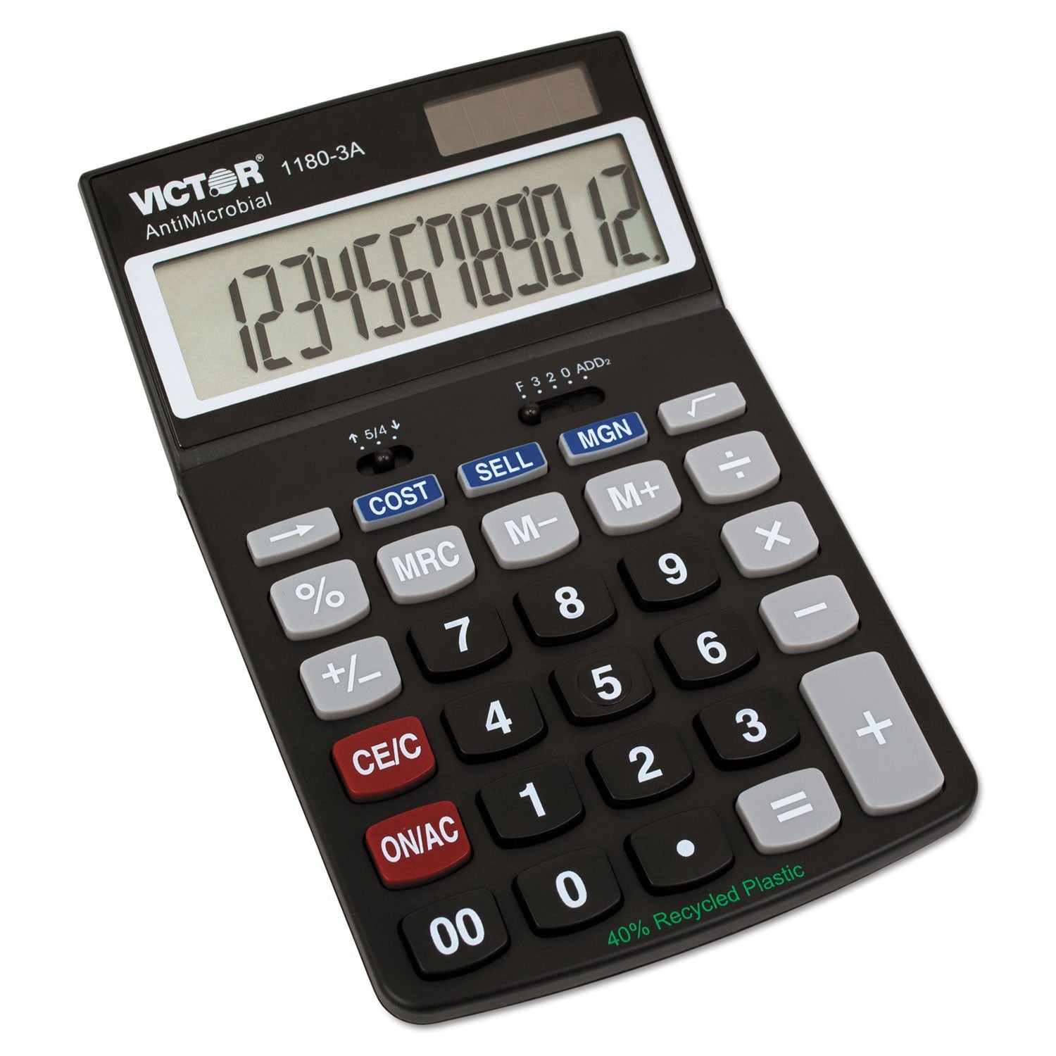 Victor 1180-3a Antimicrobial Desktop Calculator