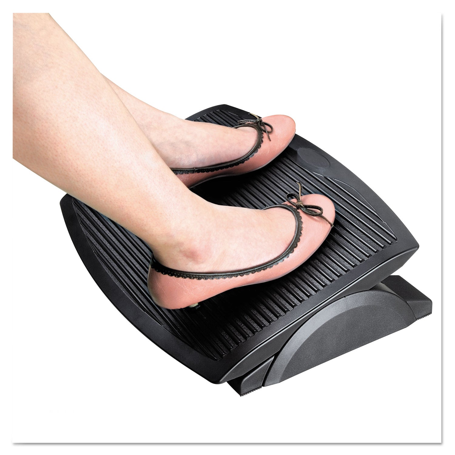 Alera® Ergo Tilt Footrest, 13.75w X 17.75d X 3.38 To 5.13h, Black