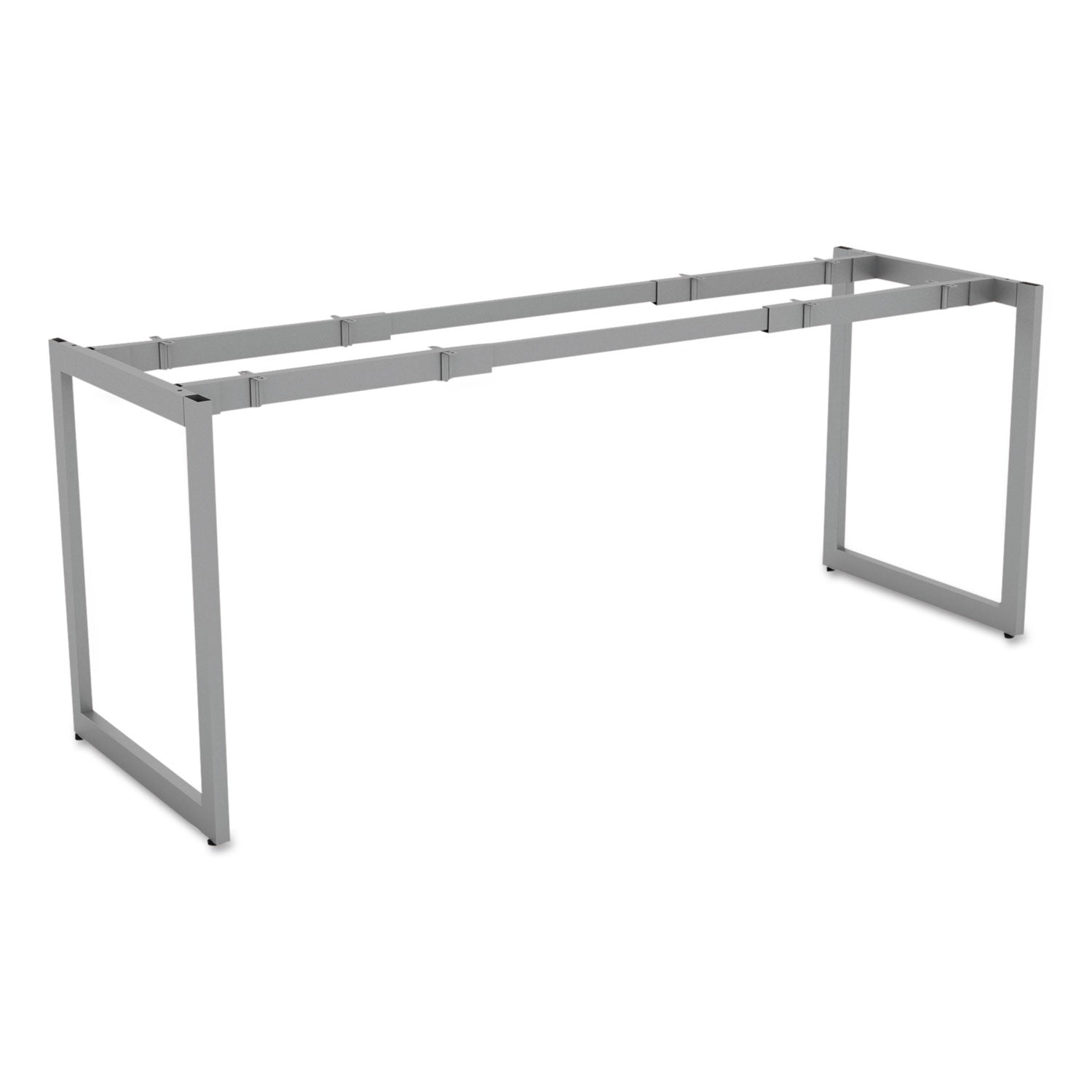 Open Office Series O-Leg Return Base | Silver