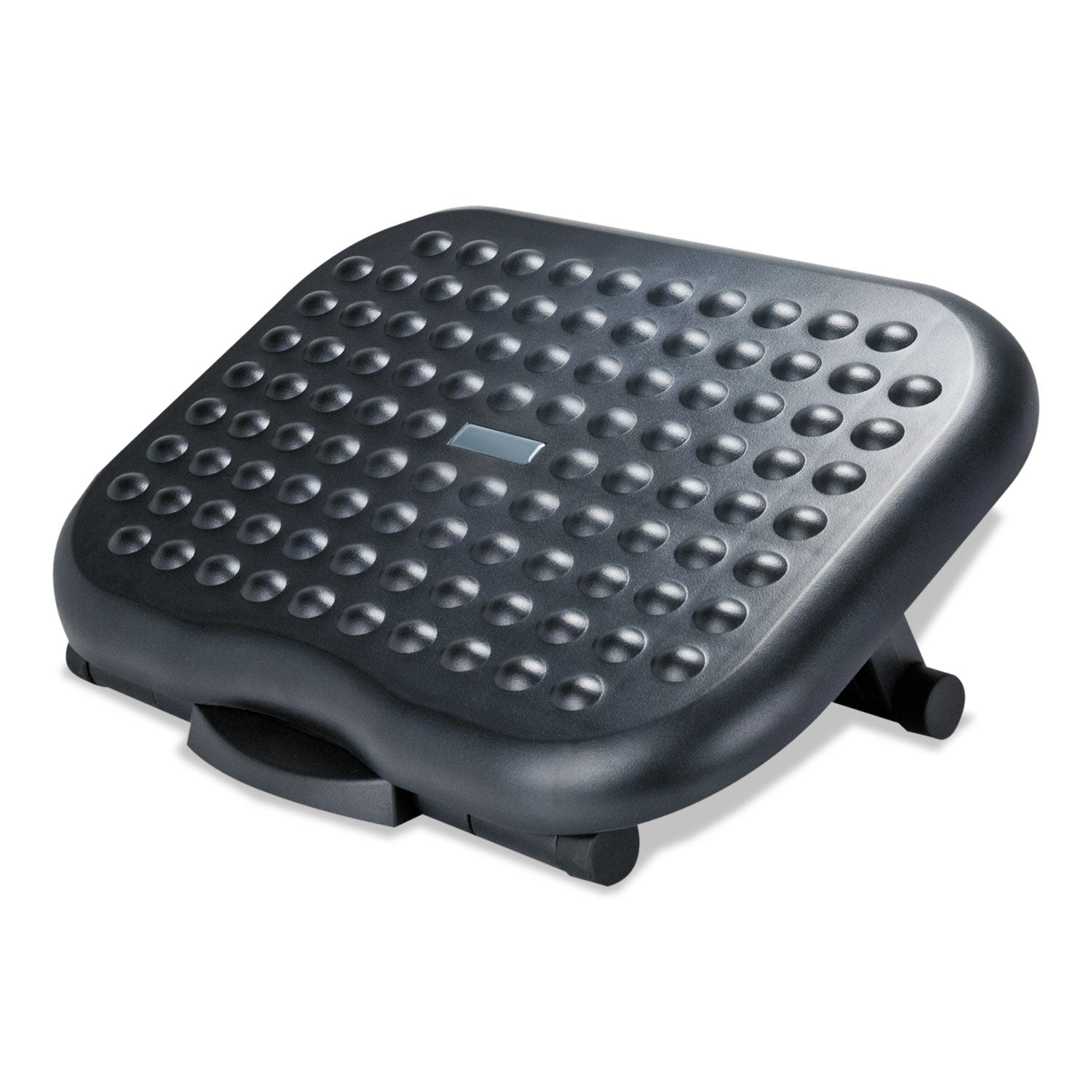 Alera® Relaxing Adjustable Footrest, 13.75w X 17.75d X 4.5 To 6.75h, Black