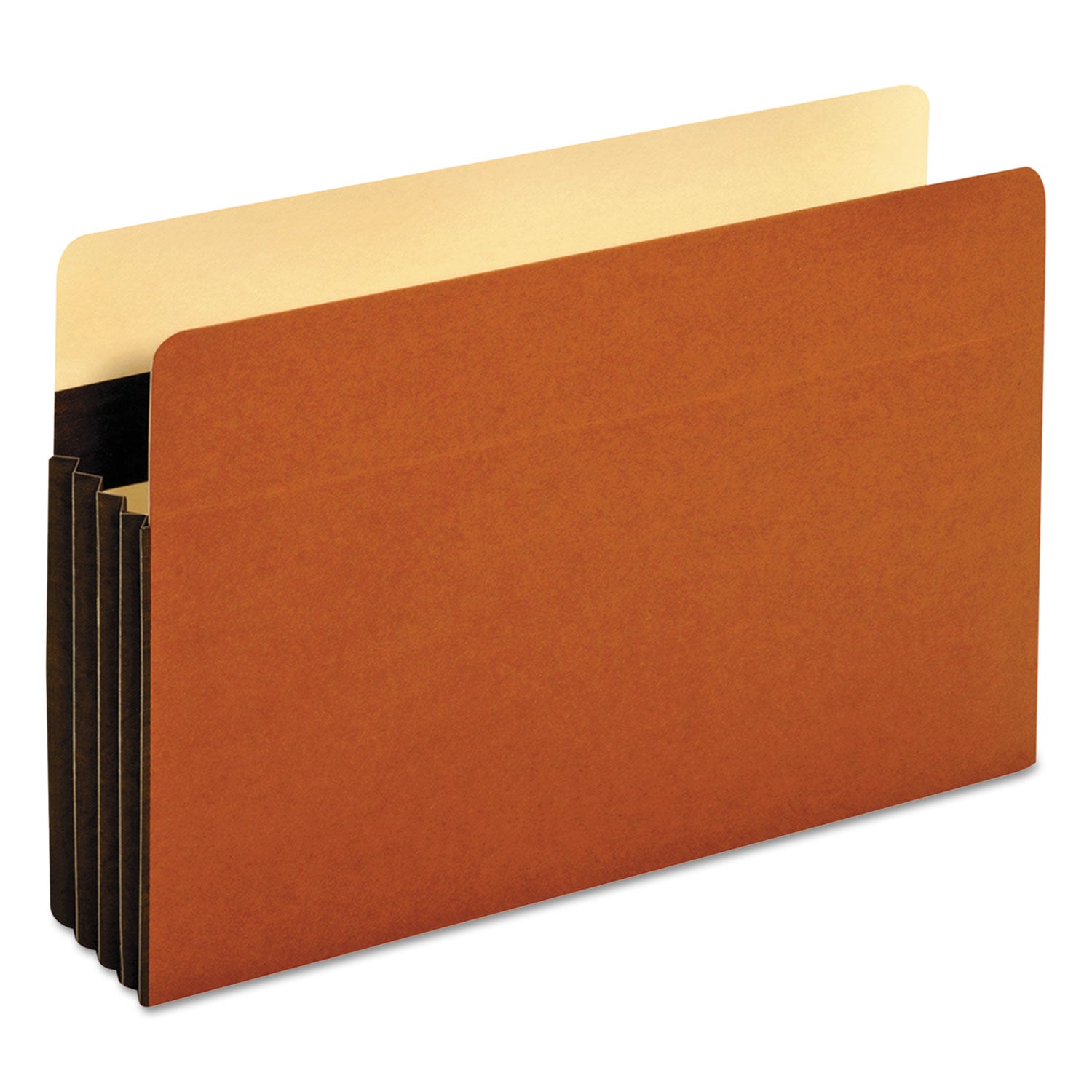 Pendaflex® Heavy-Duty File Pockets, 3.5" Expansion, Legal Size, Redrope, 25/box