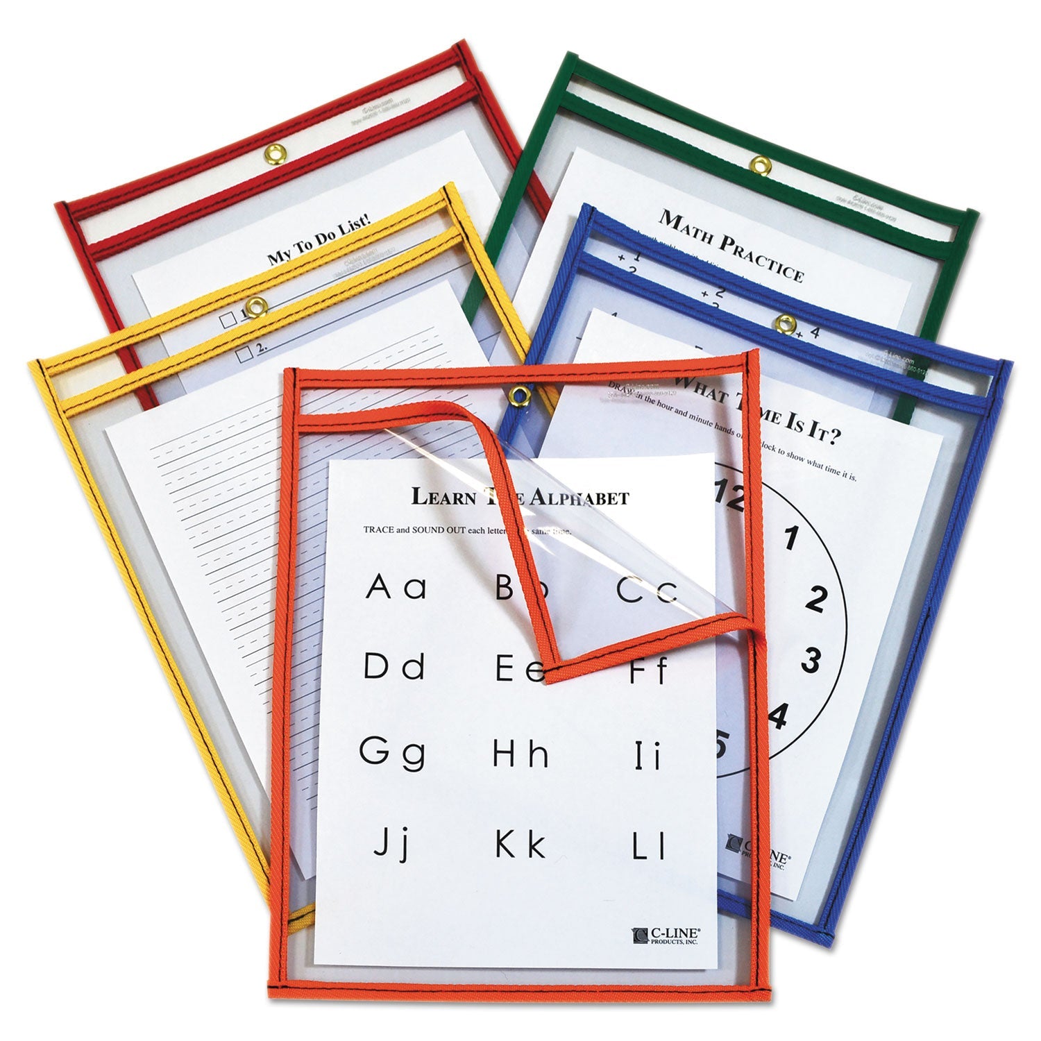 Reusable Dry Erase Pockets | 9x12, 25/Pack