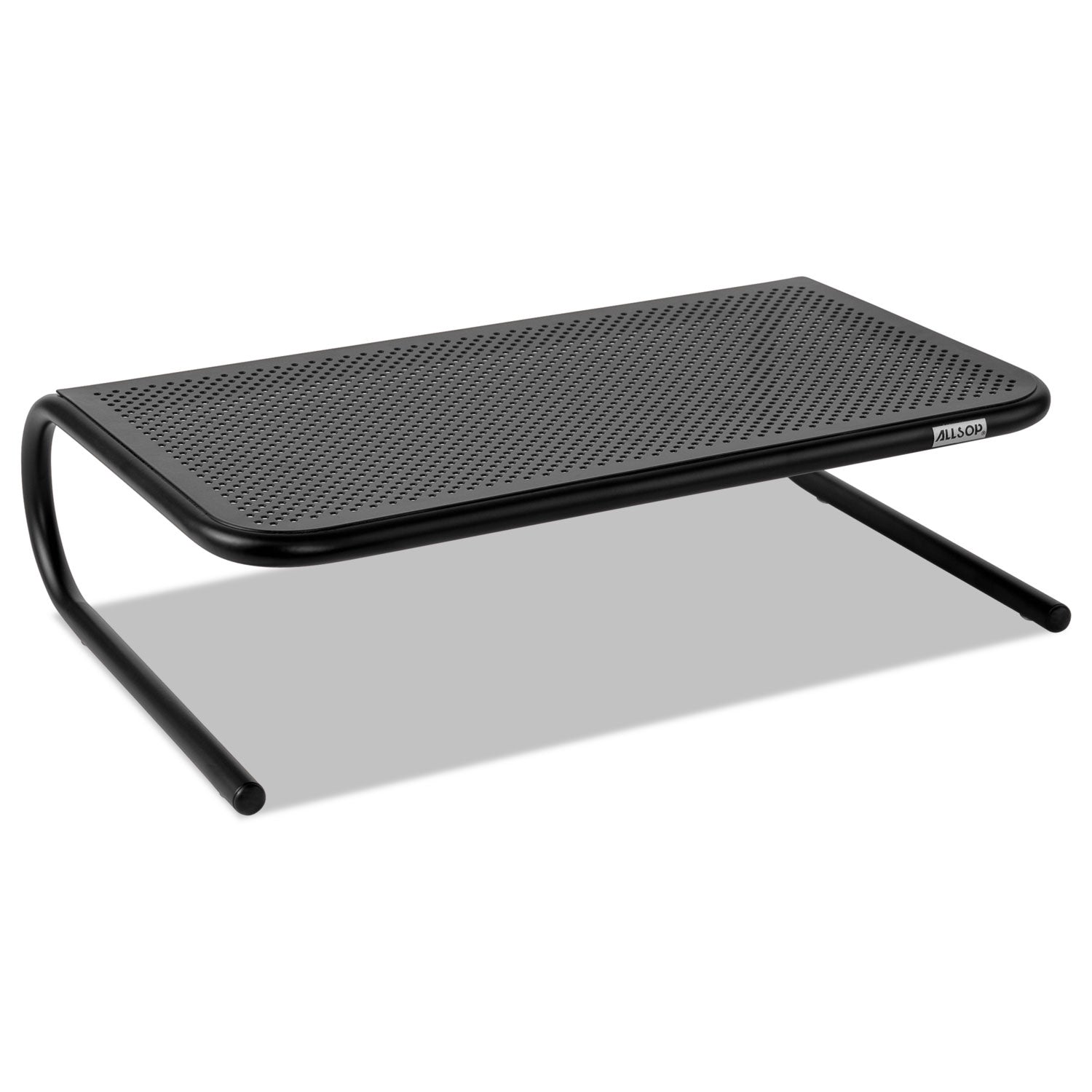 Allsop® Metal Art Monitor Stand, 19" X 12.5" X 5.25", Black, Supports 30 Lbs