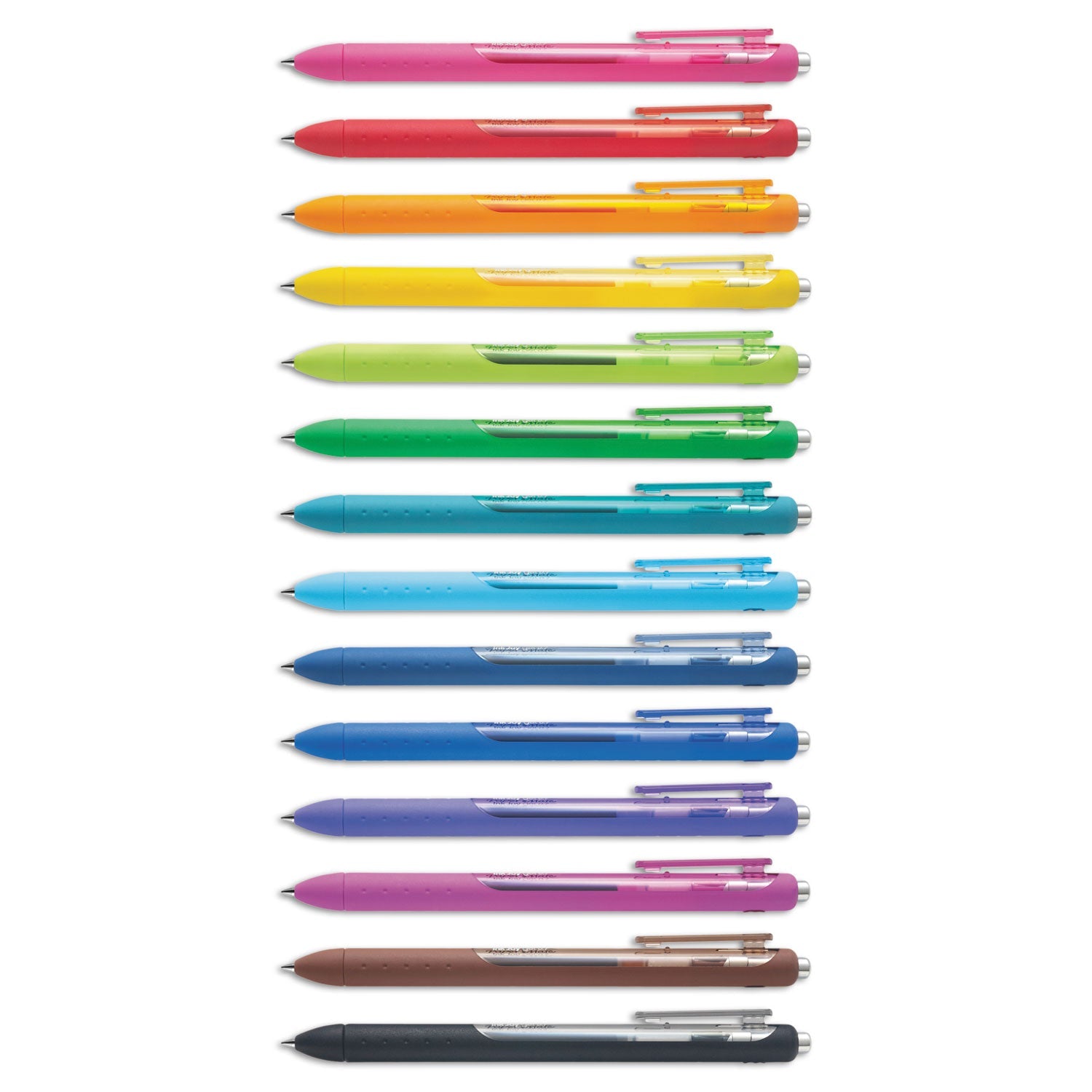Paper Mate® InkJoy Gel Pen, Retractable, Medium 0.7 mm, Assorted Ink and Barrel Colors, 14/Pack