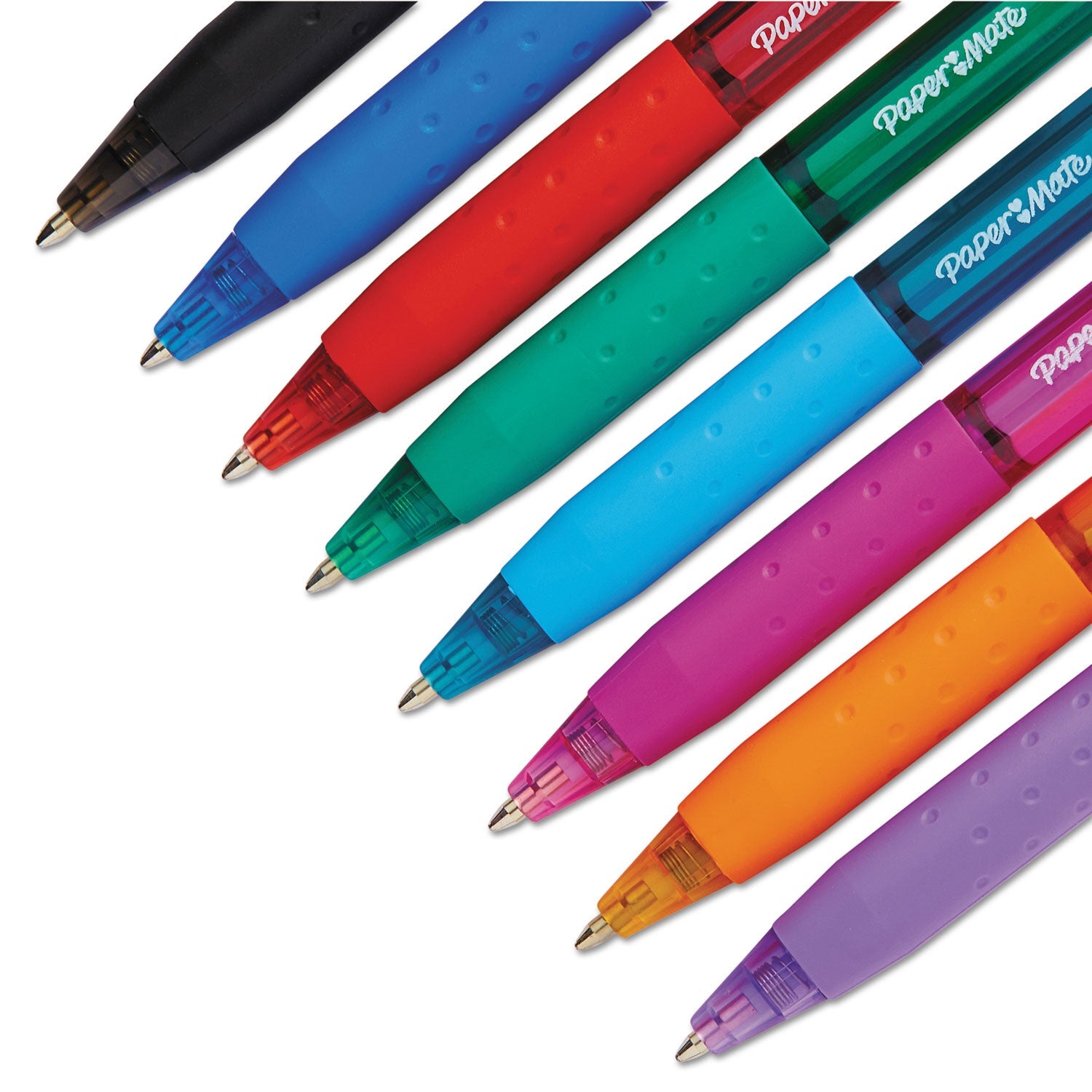 Paper Mate® InkJoy 300 RT Ballpoint Pen, Retractable, Medium 1 mm, Assorted Ink and Barrel Colors, 8/Pack