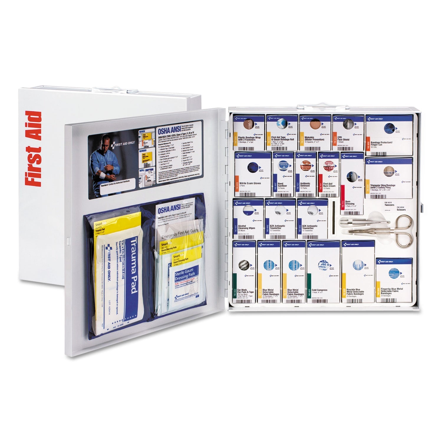 Food Service First Aid Kit | 50-Person Metal Case