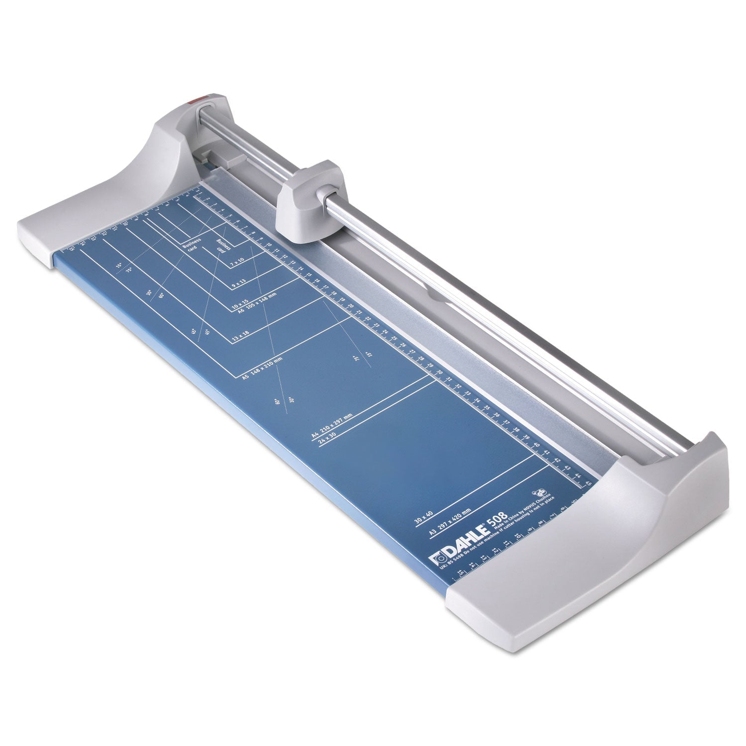 Dahle® Rolling/rotary Paper Trimmer/cutter, 7 Sheets, 18" Cut Length, Metal Base, 8.25 X 22.88