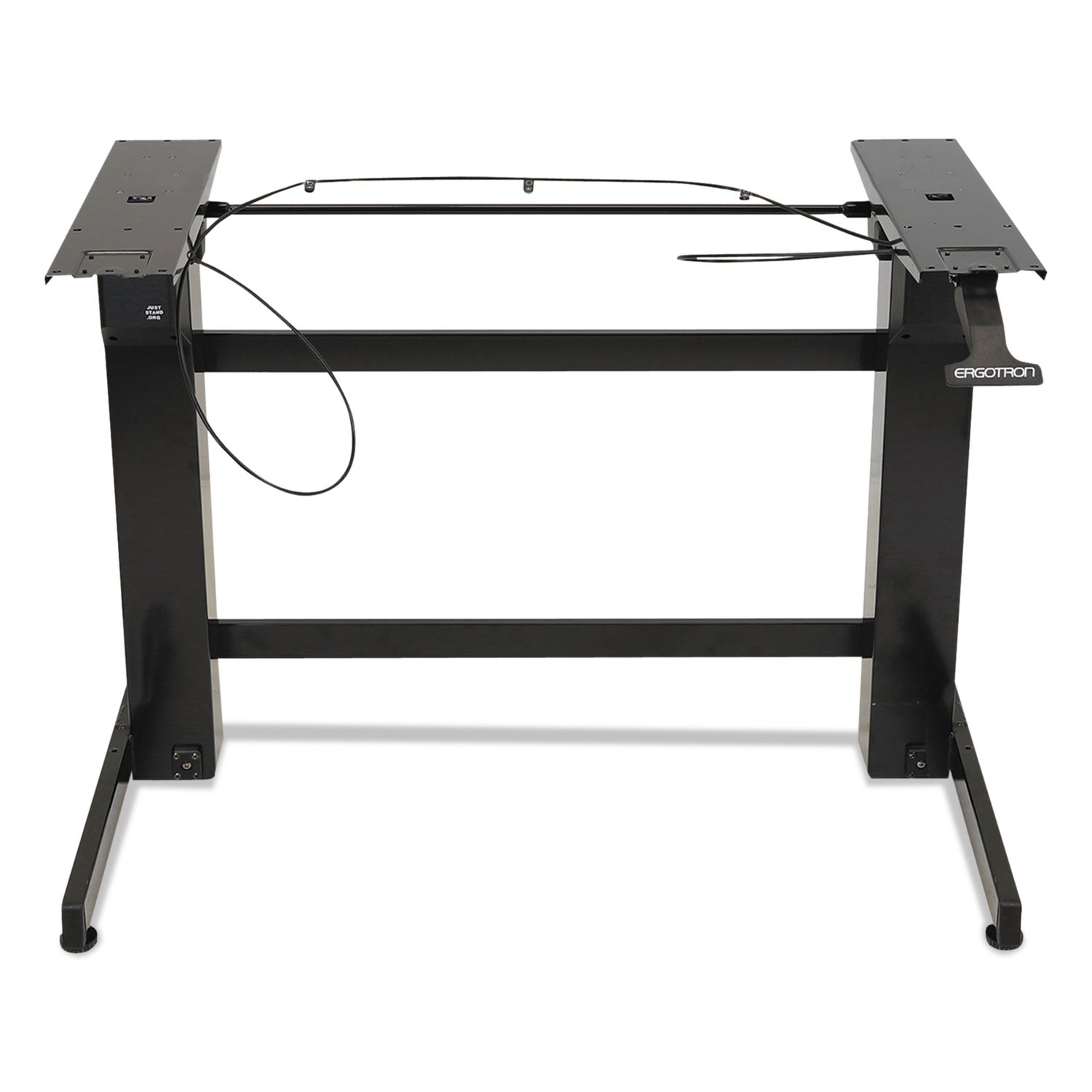 WorkFit-B Sit-Stand Base | Height Adjustable Desk