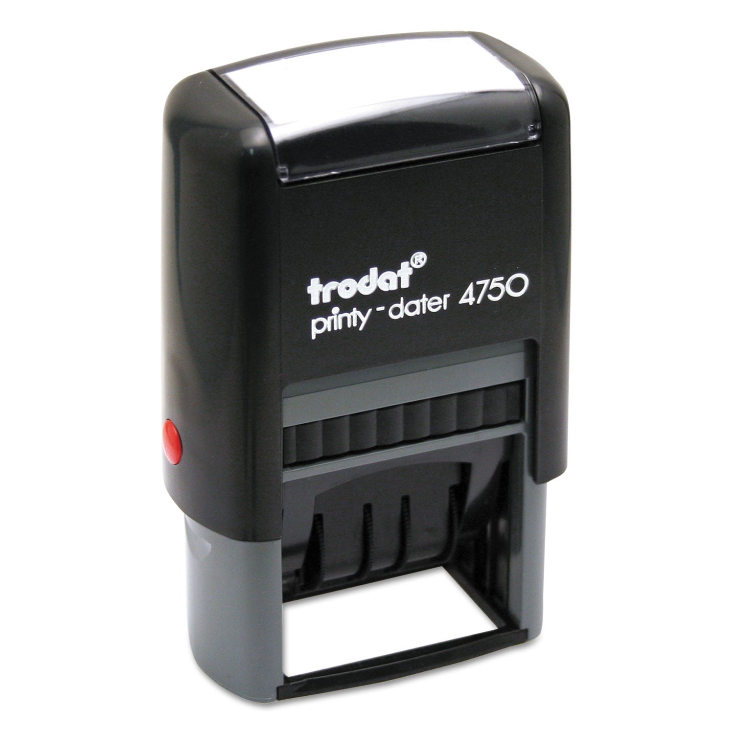 Printy Economy 5-in-1 Date Stamp | Blue/Red