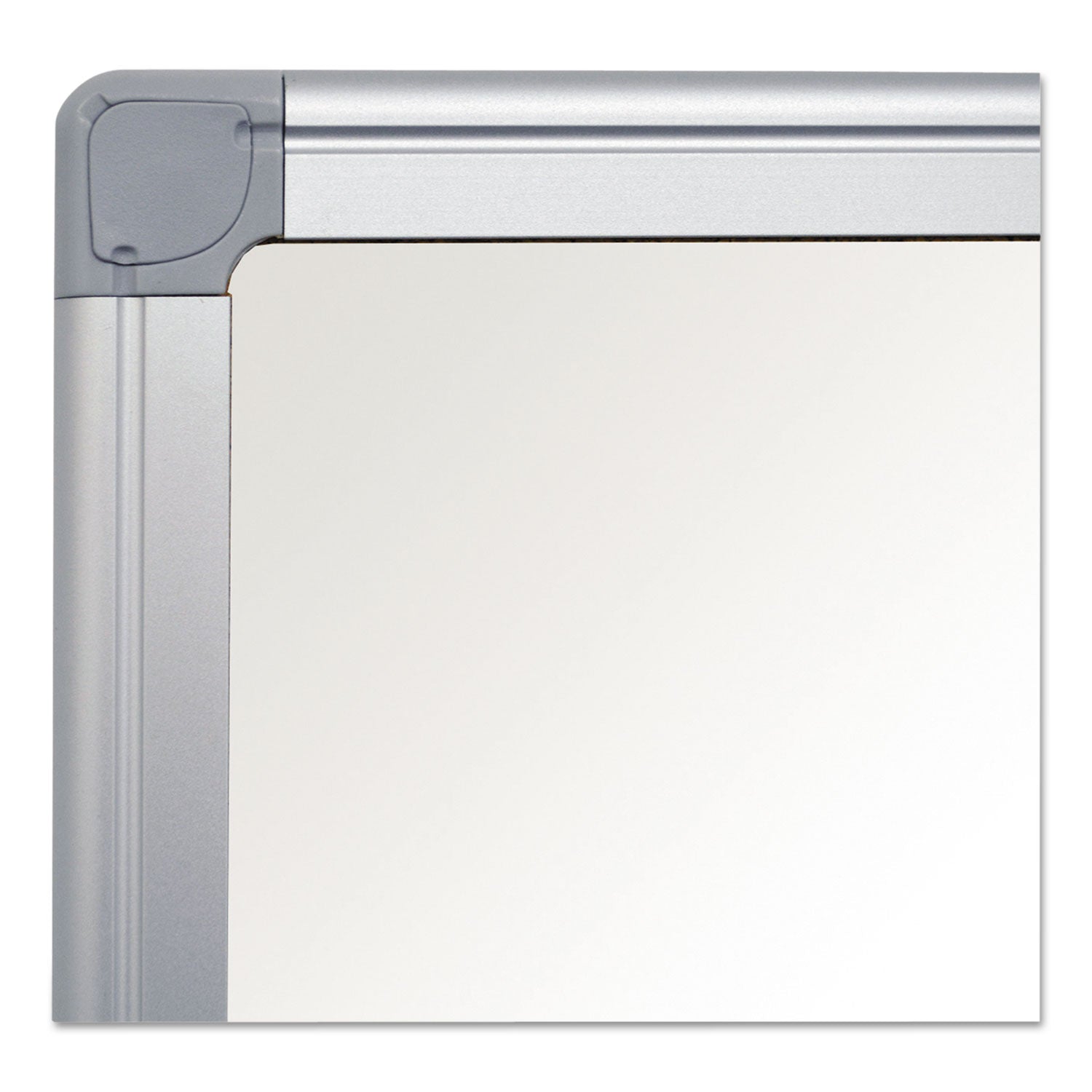MasterVision® Earth Silver Easy Clean Magnetic Dry Erase Boards, 48" x 36", White Surface, Satin Aluminum Frame
