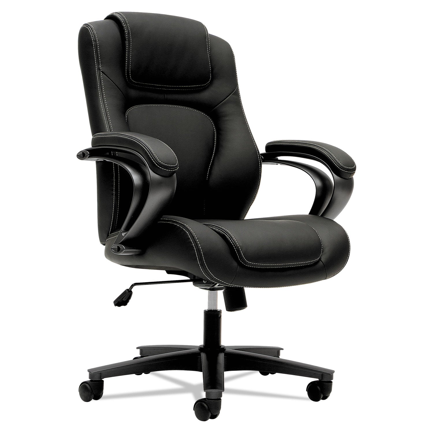 Executive High-Back Chair | Brown Vinyl | HON Hvl402