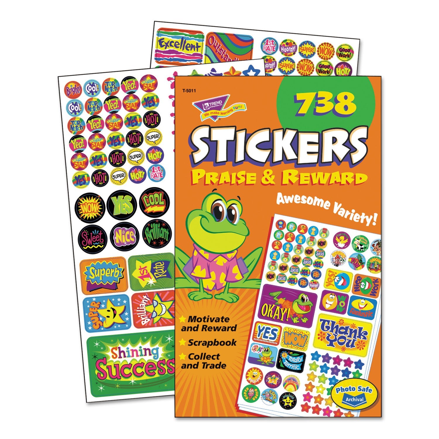 Sticker Assortment Pack | TREND® 738/Pad