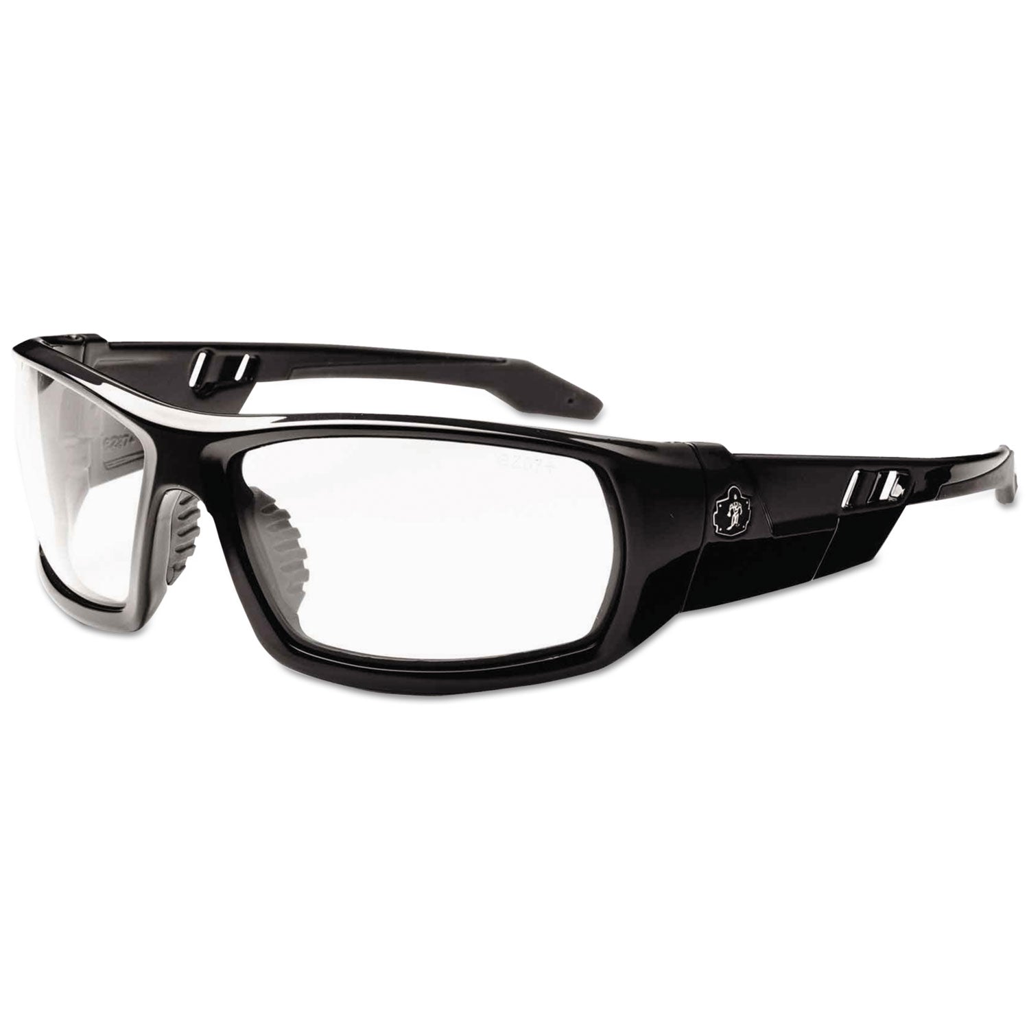 Odin Safety Glasses | Black Frame Clear Lens