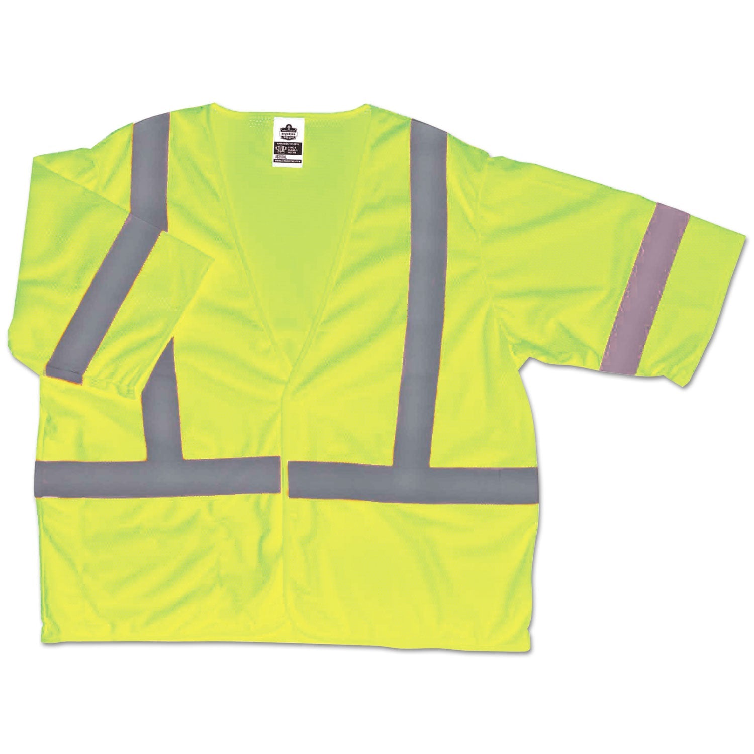 ergodyne® GloWear 8310HL Type R Class 3 Economy Mesh Vest, Large to X-Large, Orange