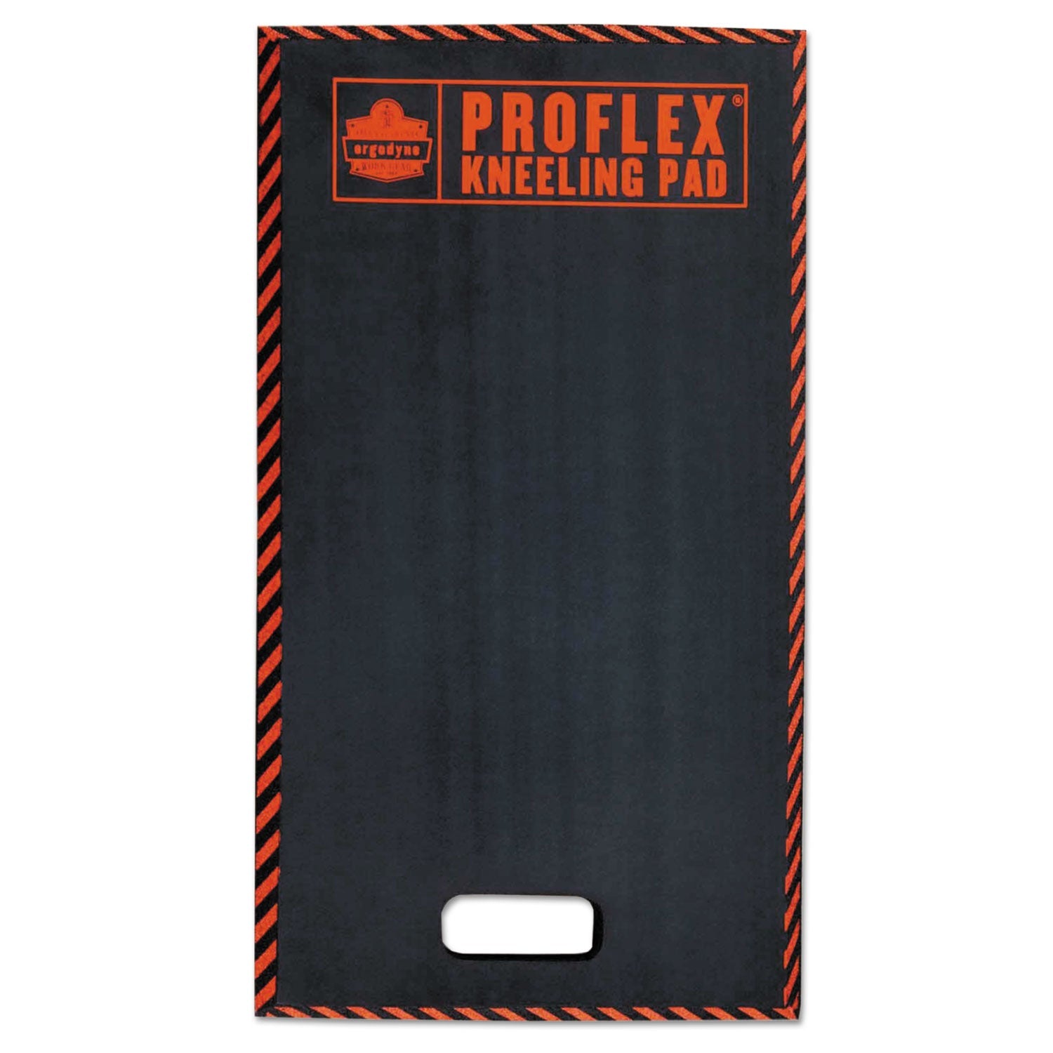 ergodyne® ProFlex 385 Large Kneeling Pad, 16 x 28, Black/Orange