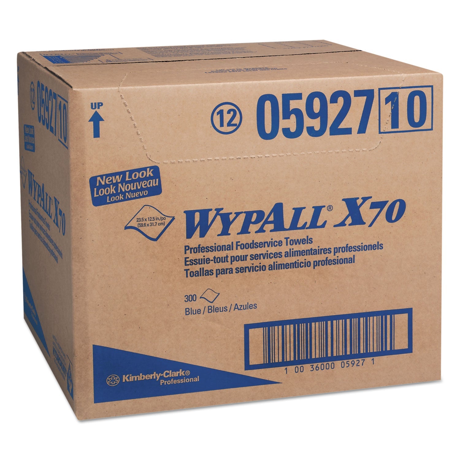 X70 Foodservice Towels | Blue, 300/Carton