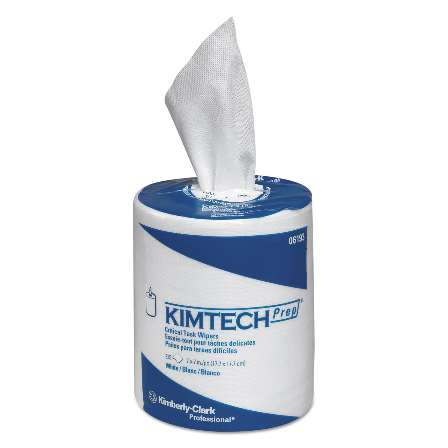 Kimtech™ Scottpure Wipers, 1/4 Fold, 12 X 15, White, 100/box, 4/carton