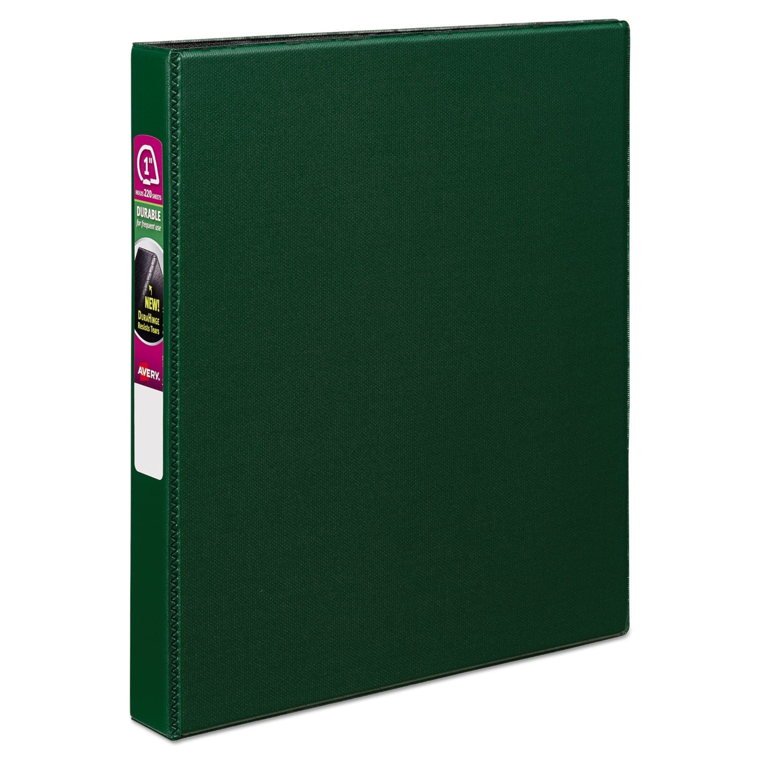 Durable Non-View Binder | Green | 1" Slant Ring