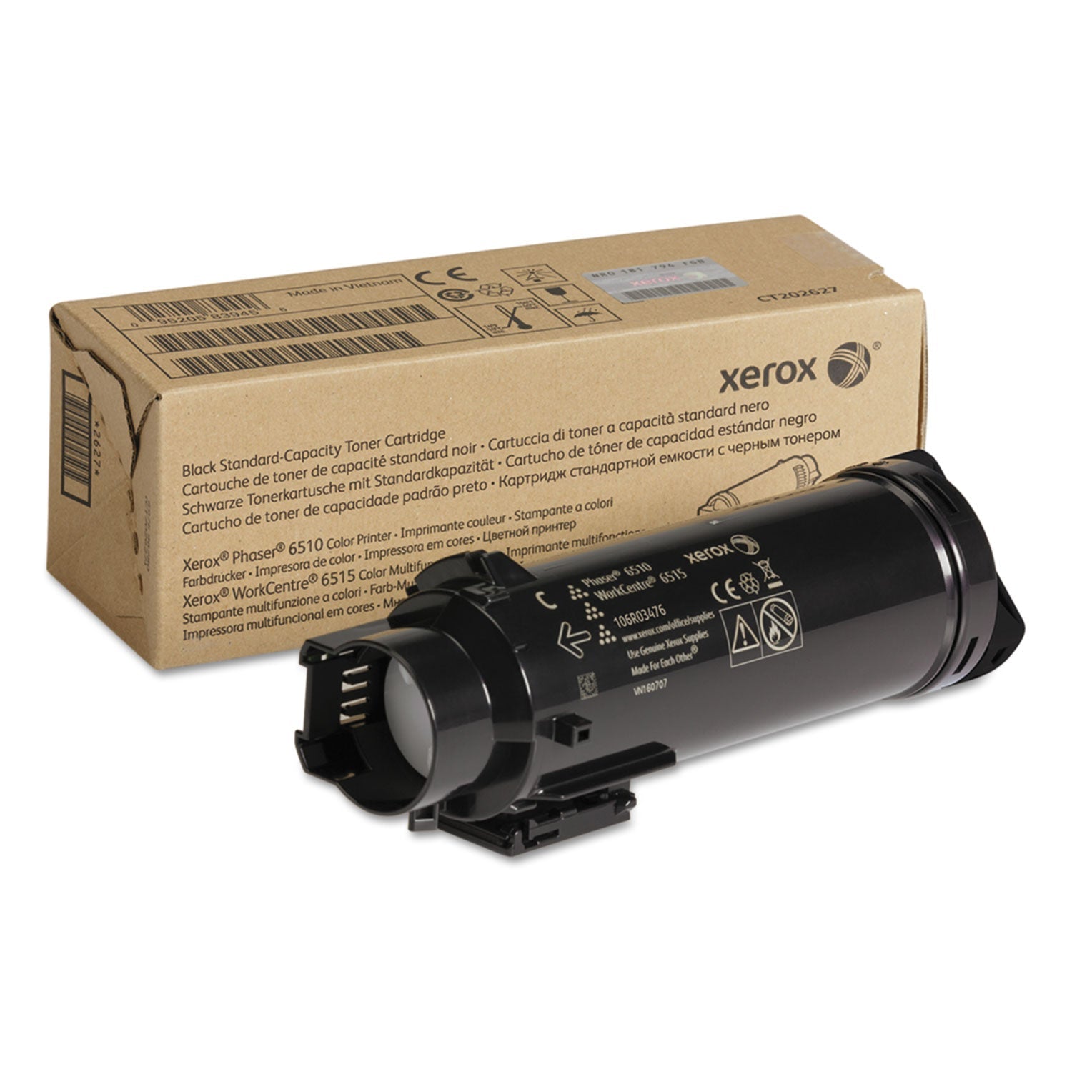 Toner | 2,500 Pages | Black | Xerox® 106r03476