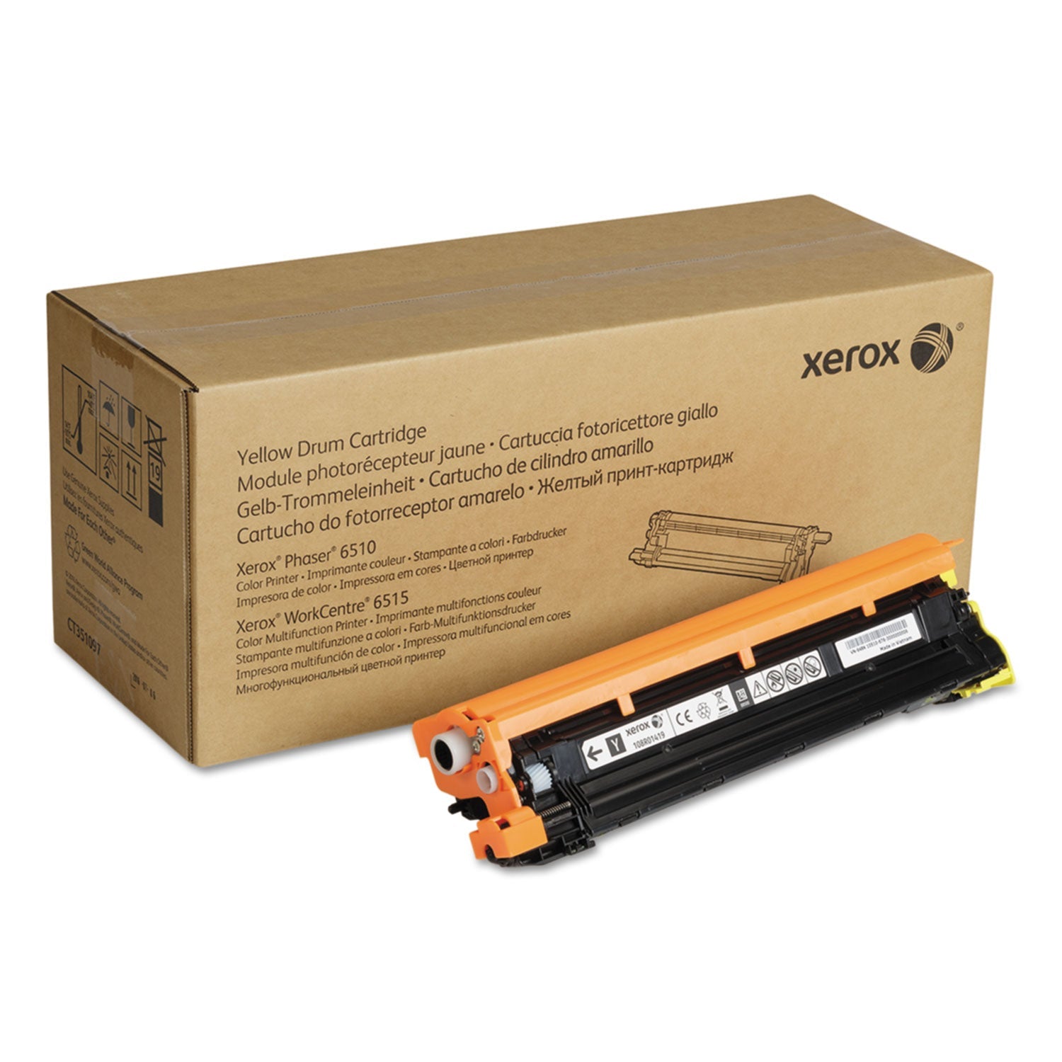 Xerox® 108r01419 Drum Unit, 48,000 Page-Yield, Yellow