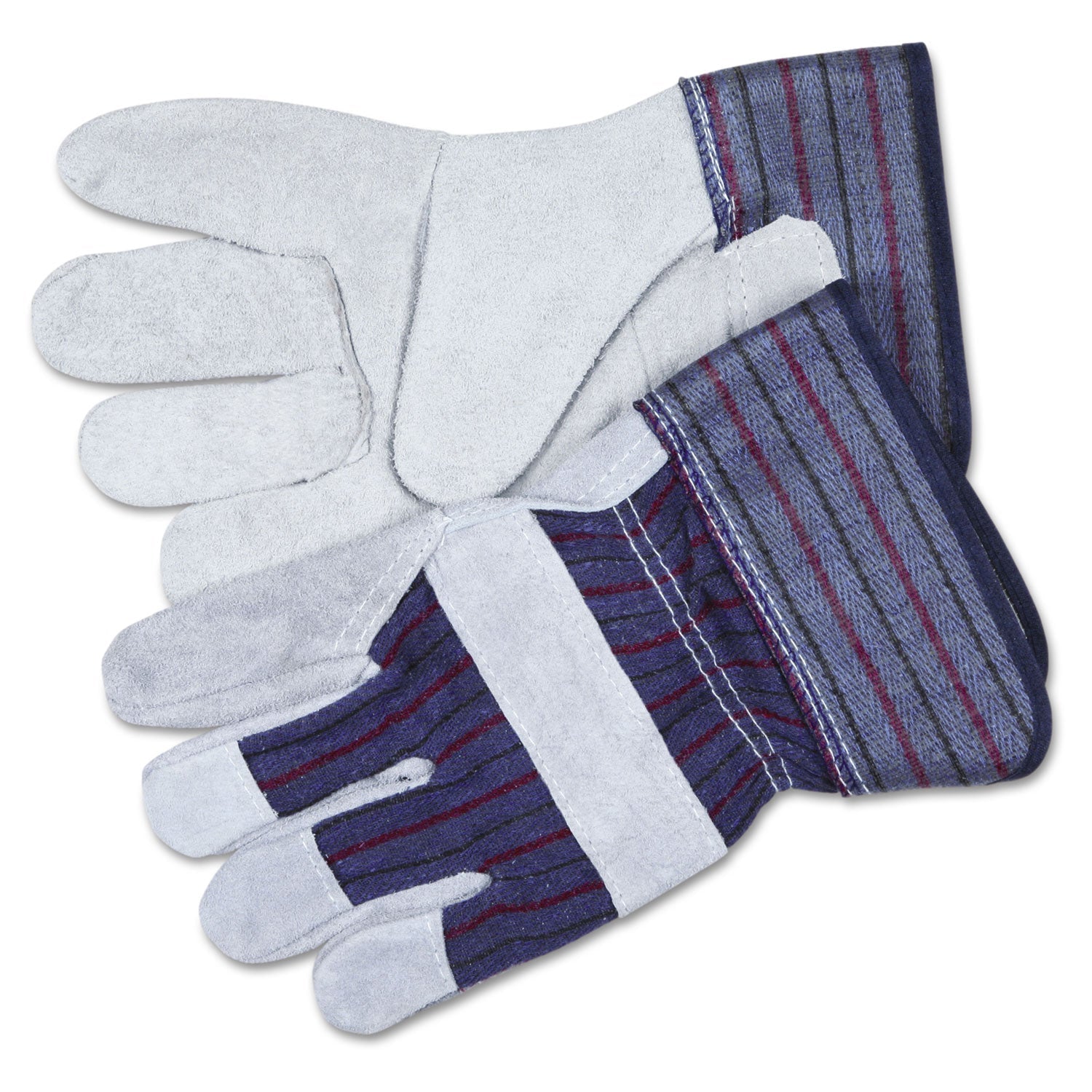 Split Leather Palm Gloves | X-Large Gray Pair