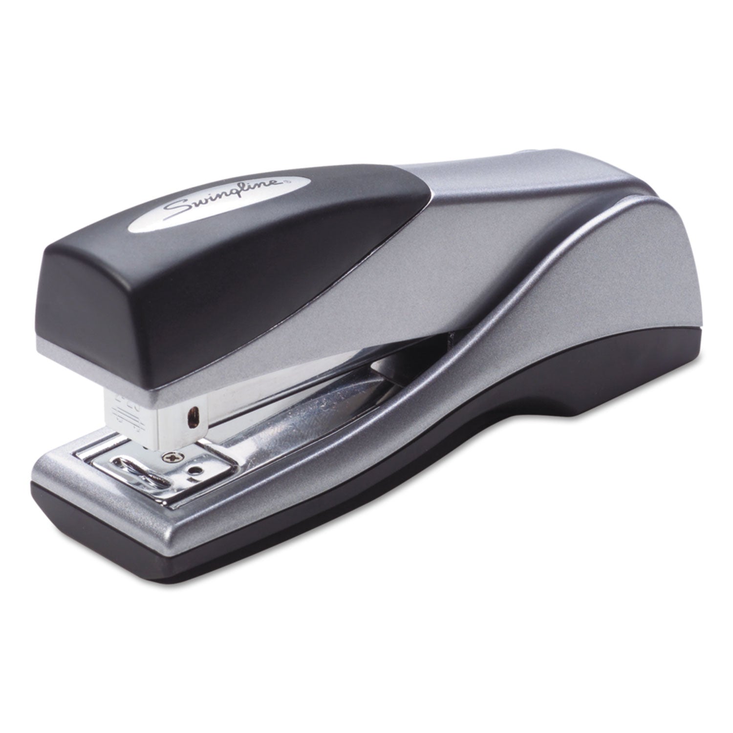 Optima Grip Compact Stapler | Swingline® Silver
