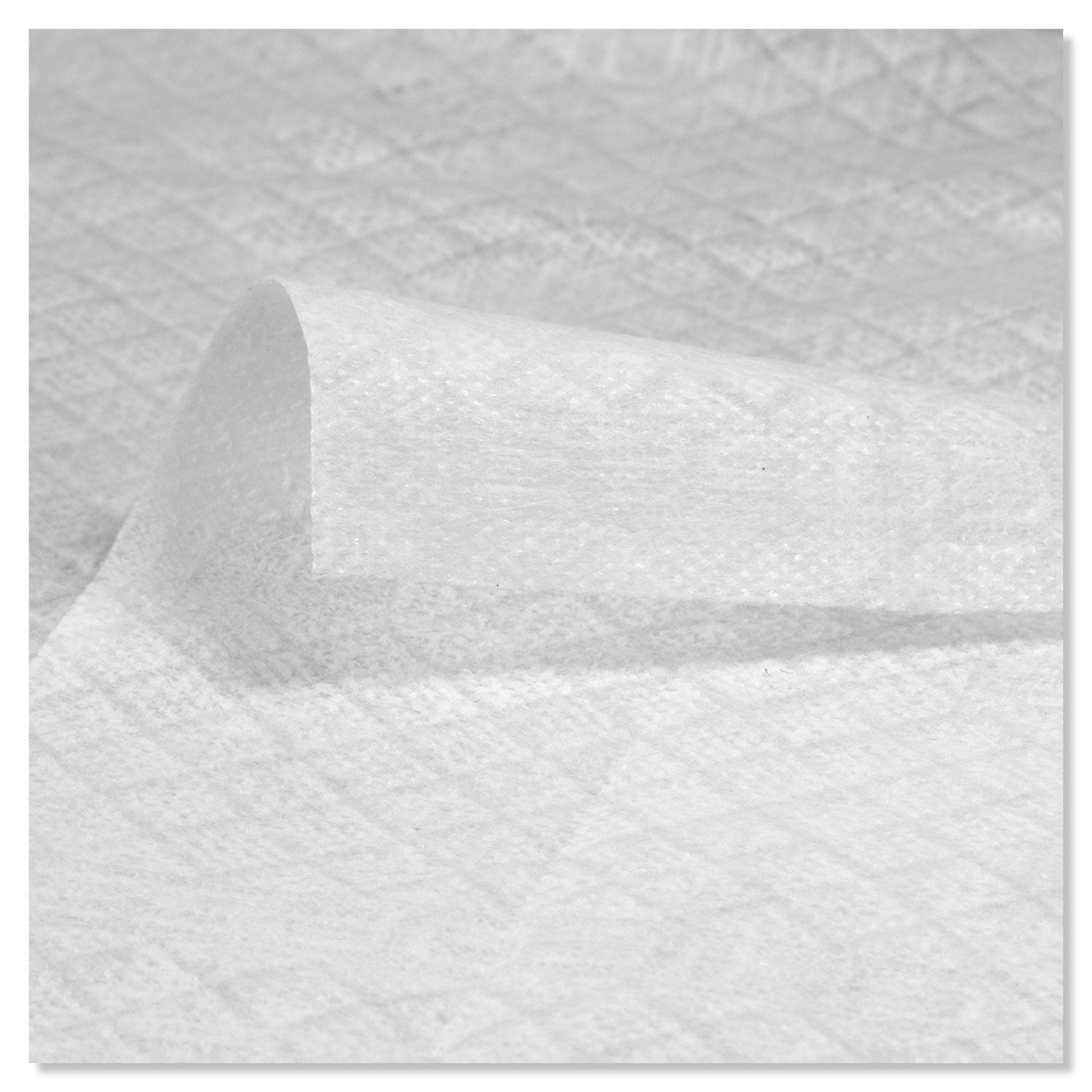 Chicopee® Durawipe Medium-Duty Industrial Wipers, 13.1 X 12.6, White, 650/roll