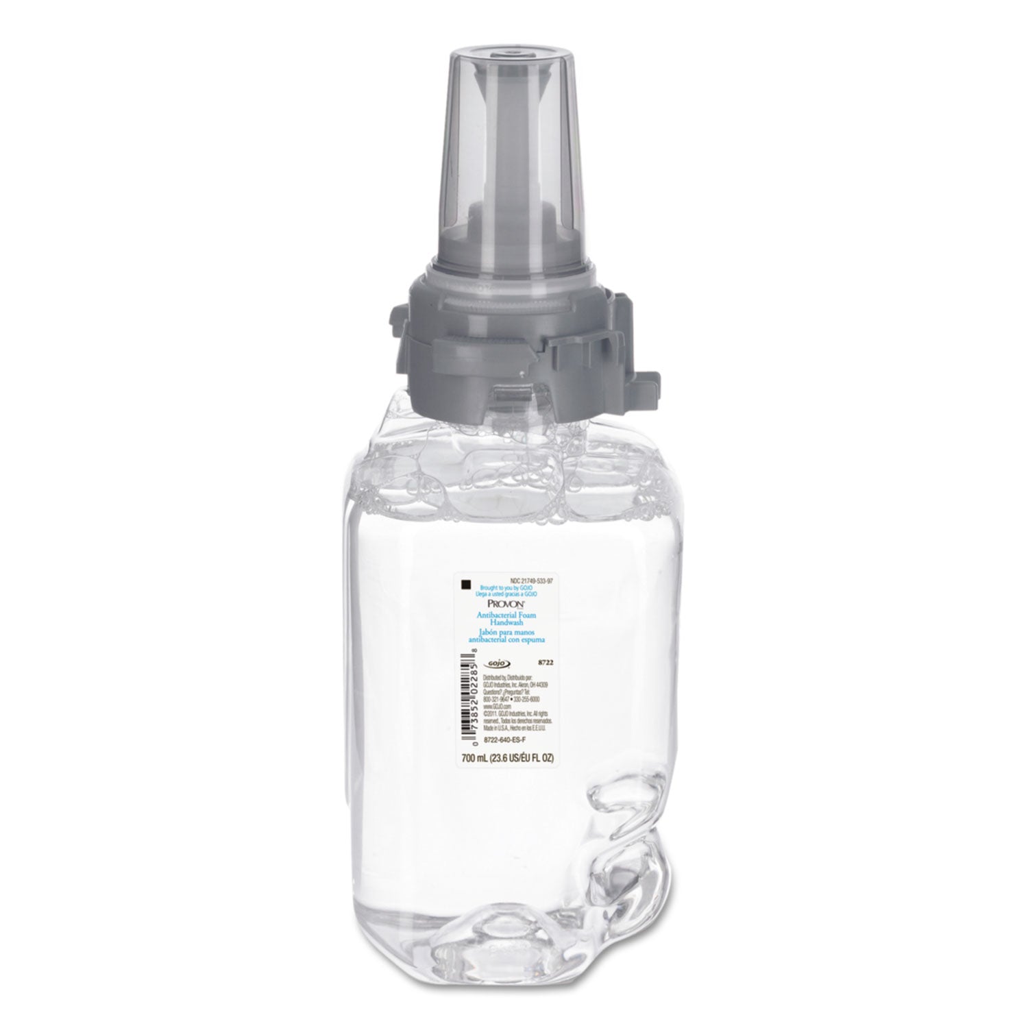 PROVON® Clear and Mild Foam Hand Wash Refill, Unscented, 700 mL, 4/Carton