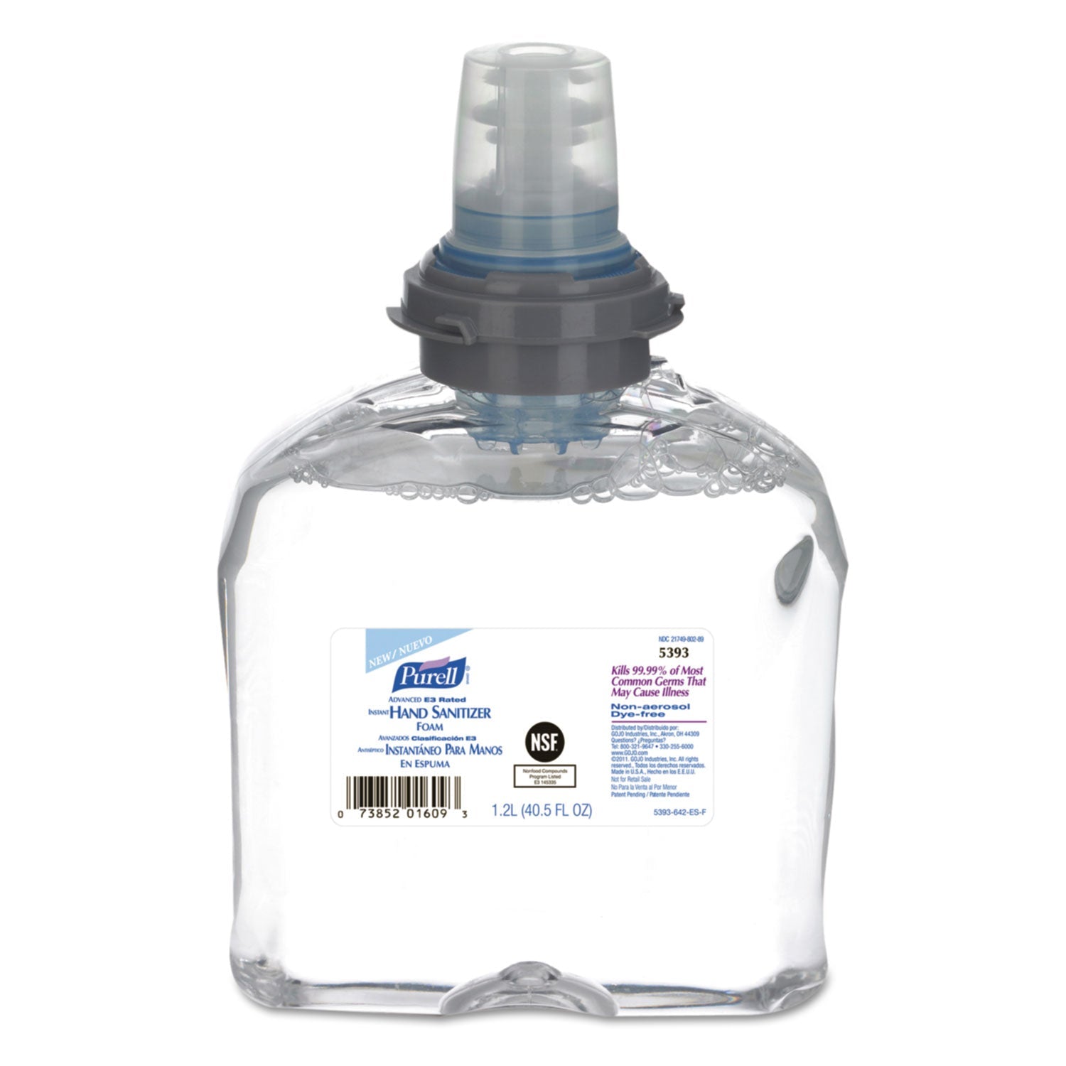 Advanced Hand Sanitizer E3-Rated Foam | 2/Ctn