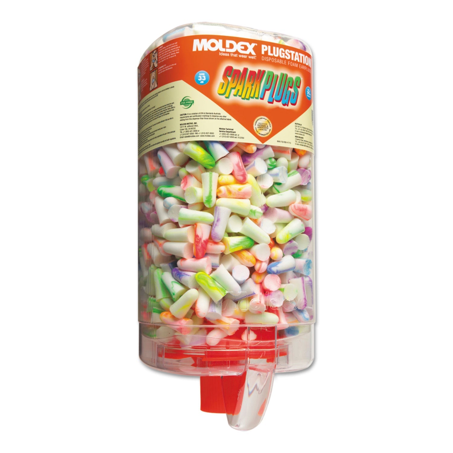 Moldex SparkPlugs Earplug Dispenser | 500 Pairs